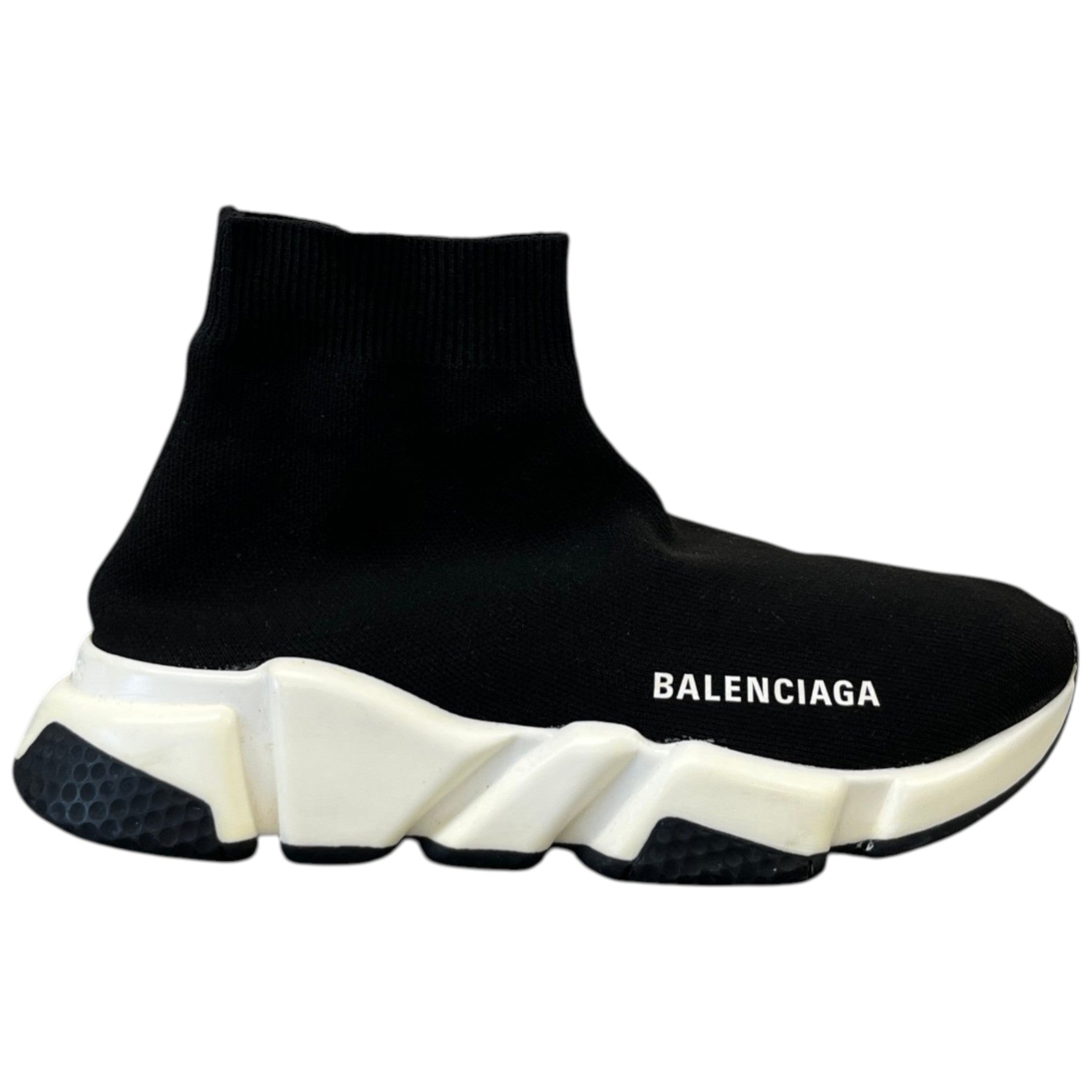 Women's Sock Runners High Trainers Black Size EU 36 / UK 3