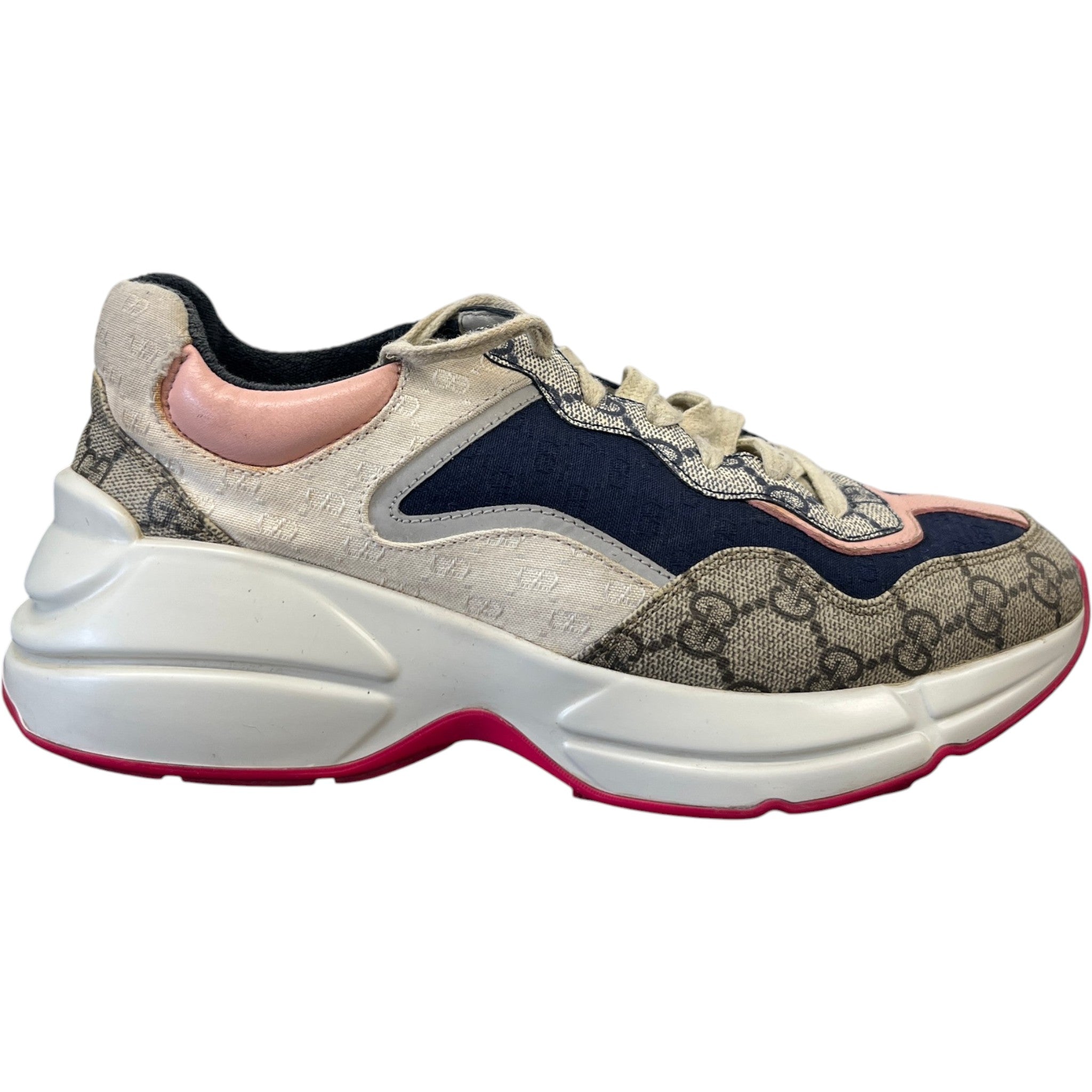 Women's Rhyton Low Trainers Beige Size EU 38 / UK 5