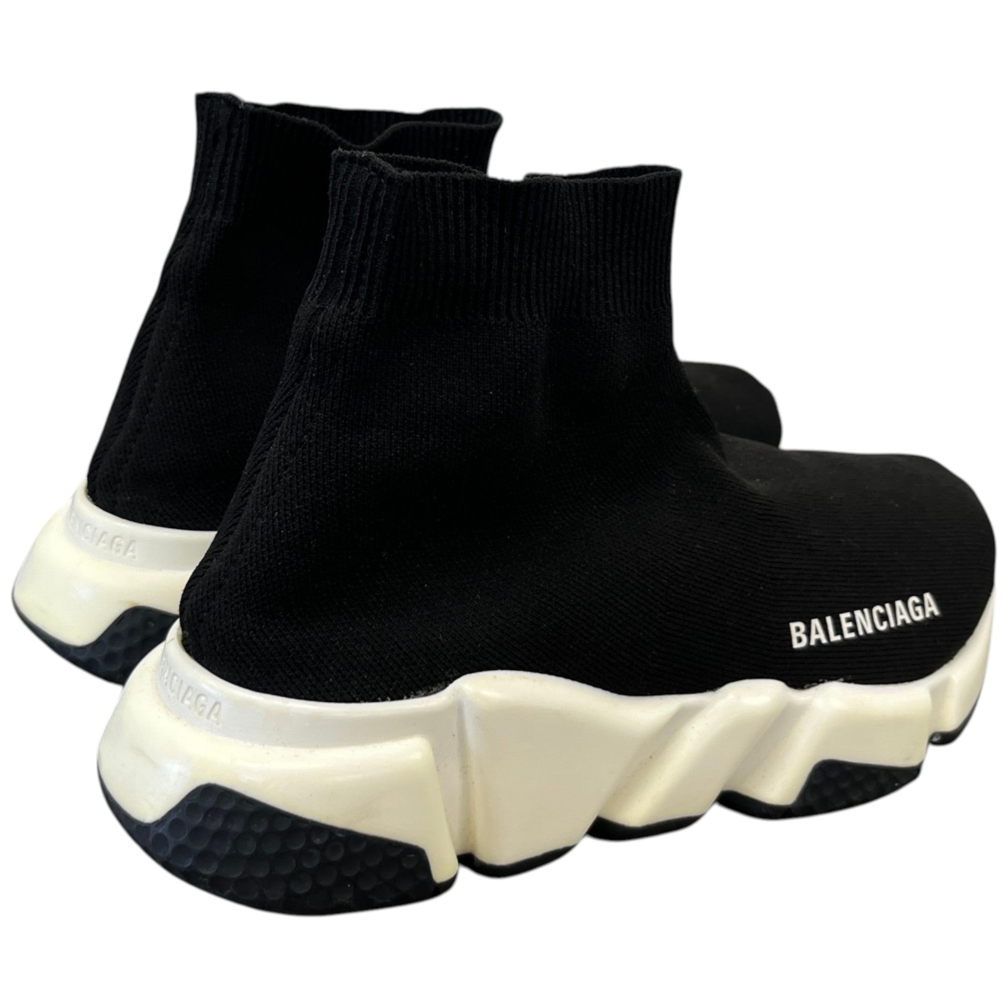 Women's Sock Runners High Trainers Black Size EU 36 / UK 3