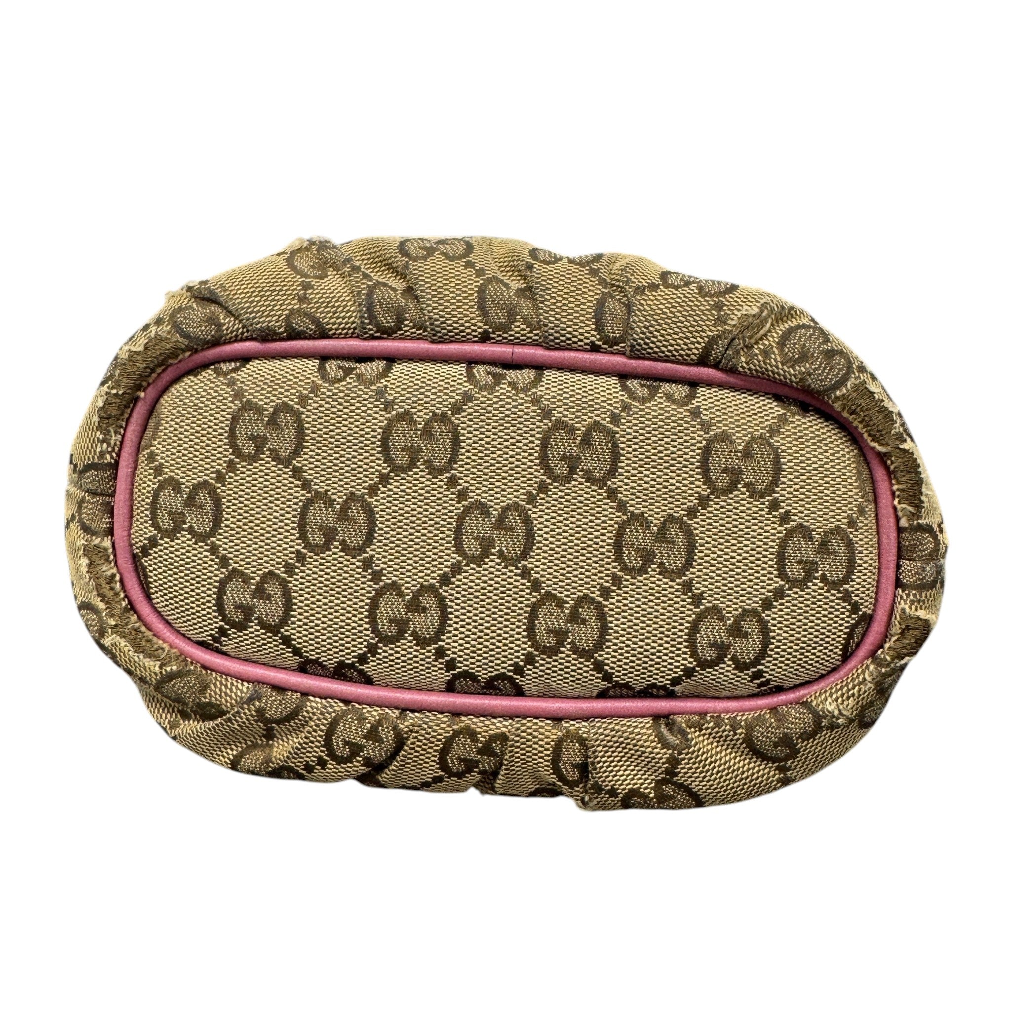 Women's Interlocking G Pouch Beige