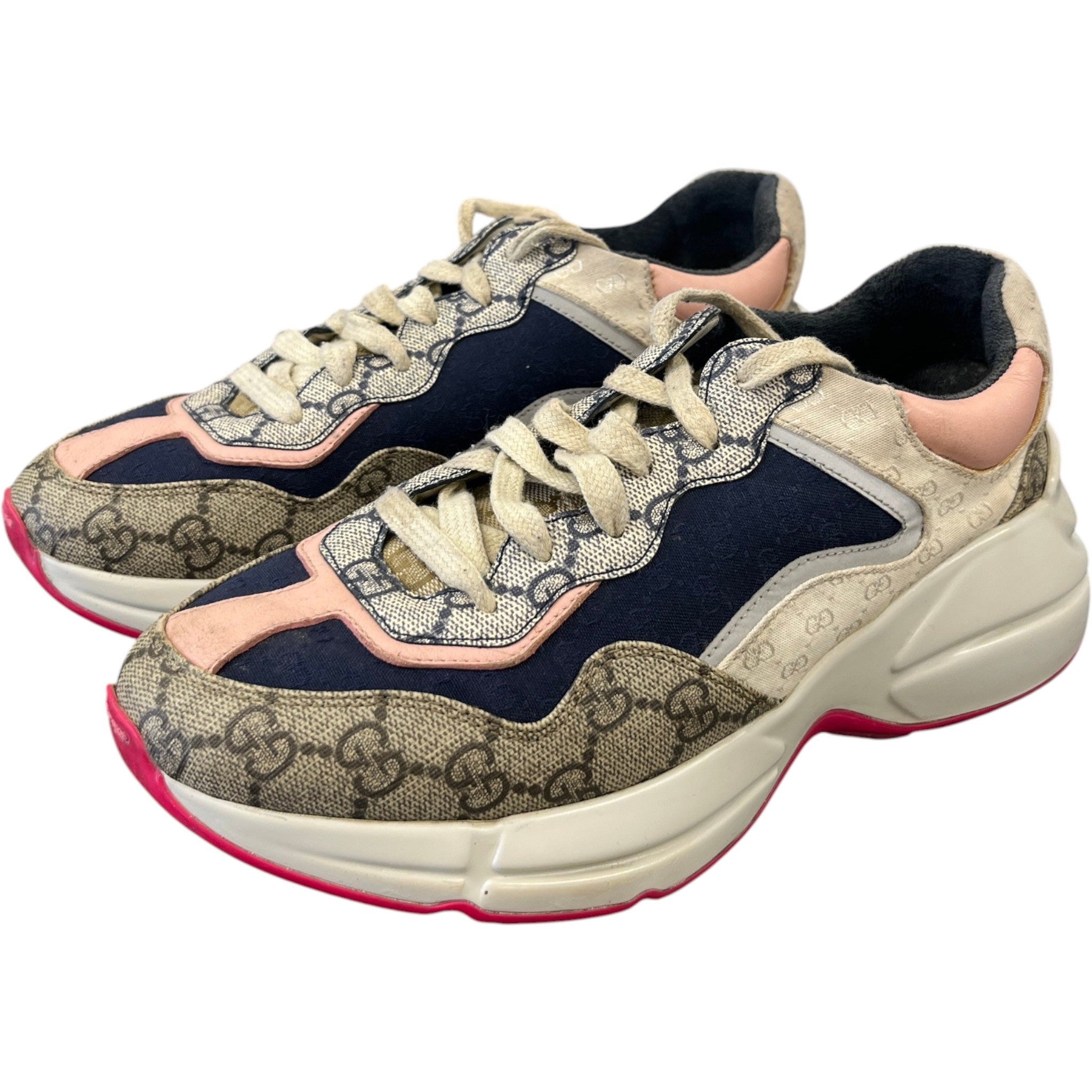 Women's Rhyton Low Trainers Beige Size EU 38 / UK 5