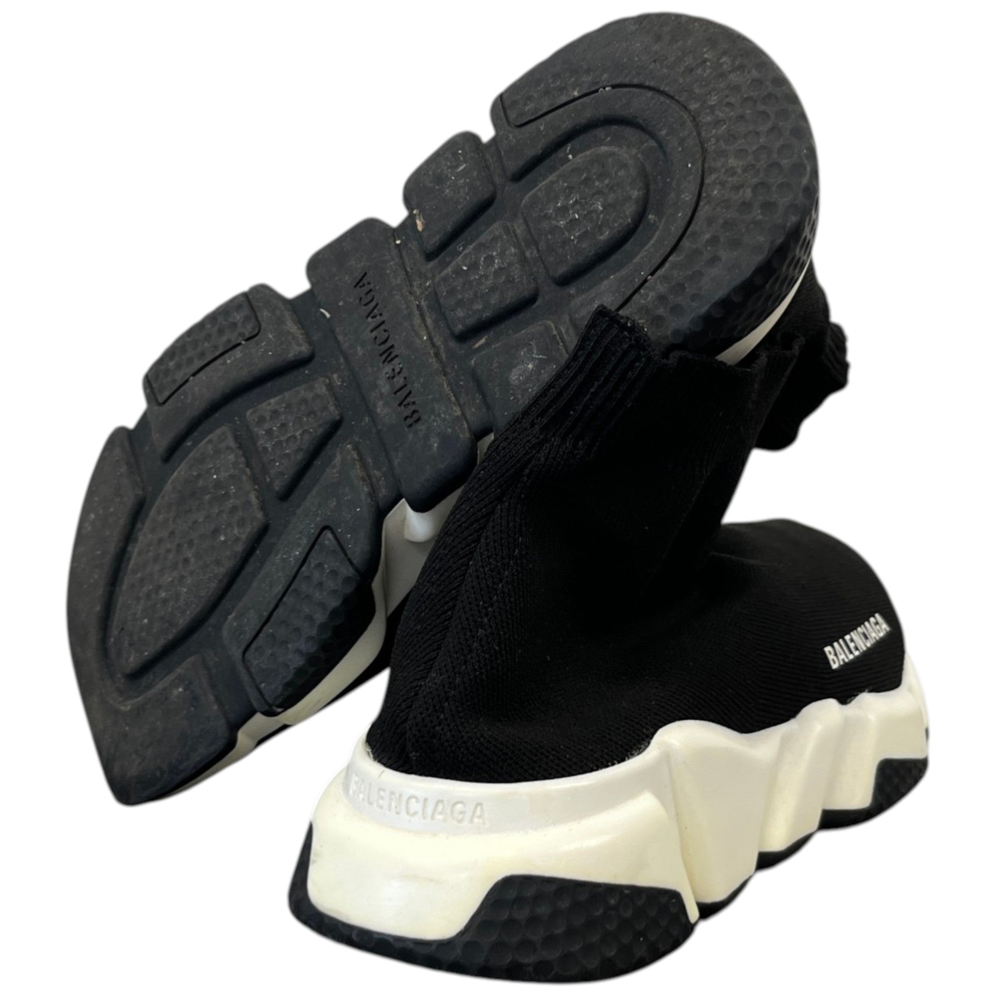 Women's Sock Runners High Trainers Black Size EU 36 / UK 3