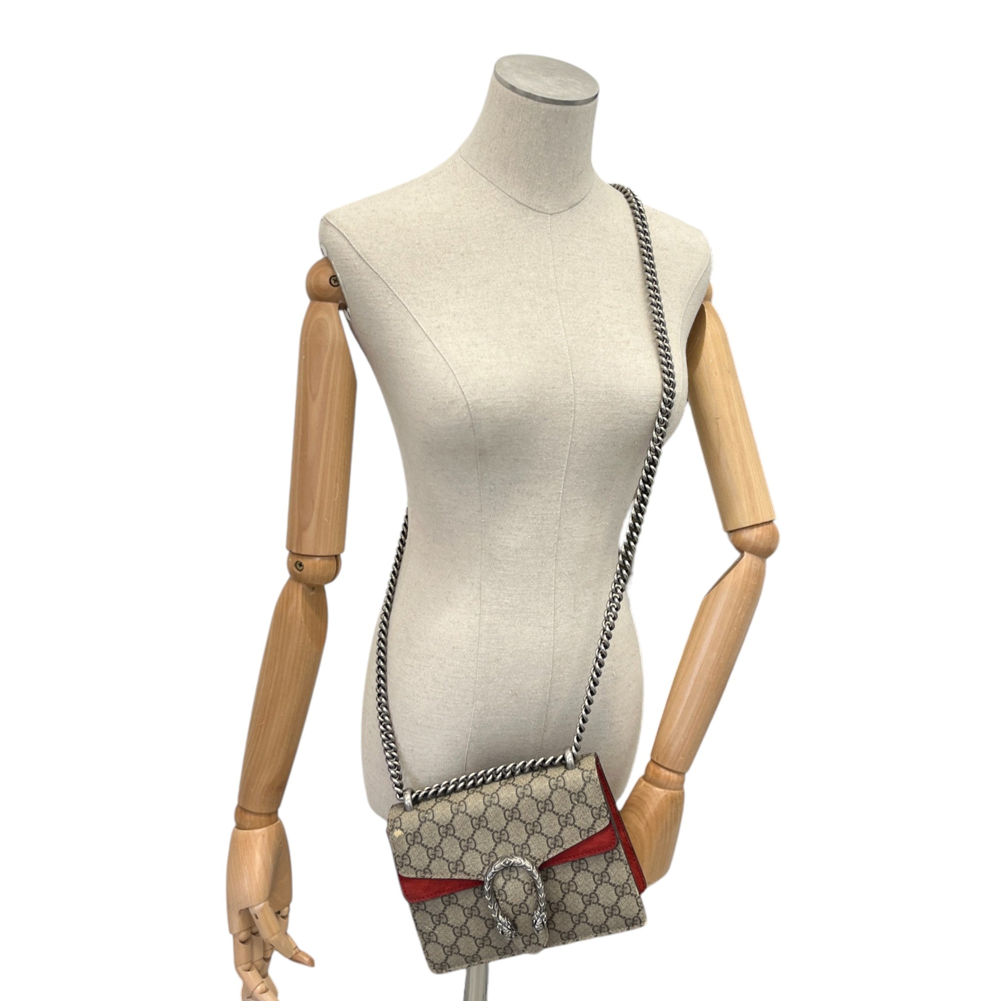 Women's Gg Supreme Dionysus Handbag Beige