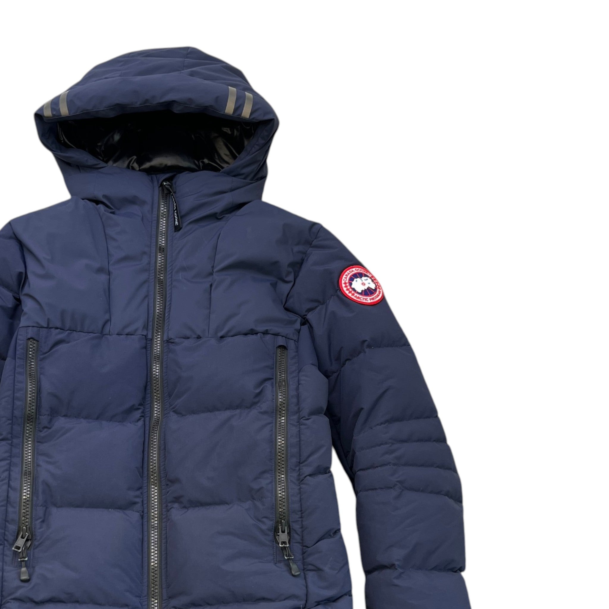 Men's Hybridge Down Jacket Navy Size M