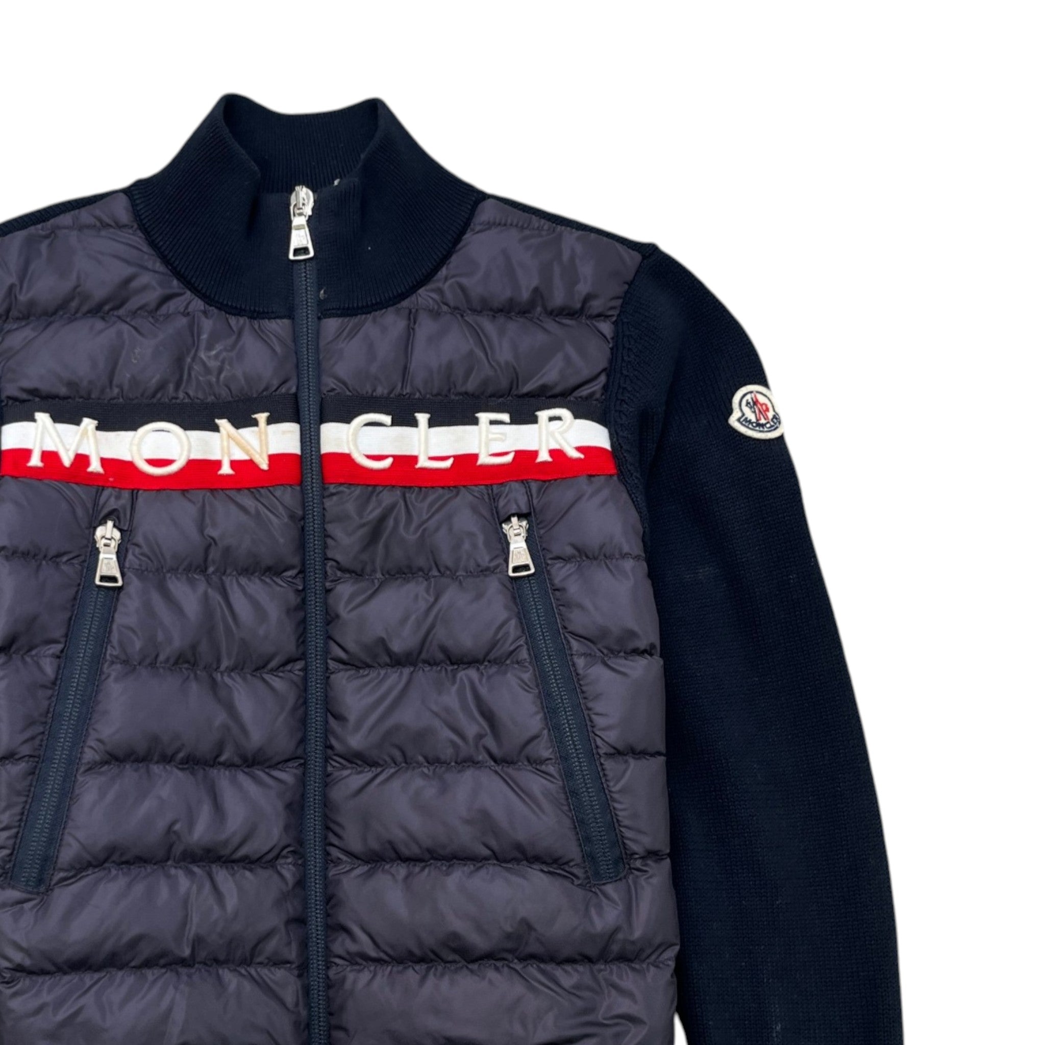 Men's Boys Age 8 Maglia Down Jacket Navy Size XXS