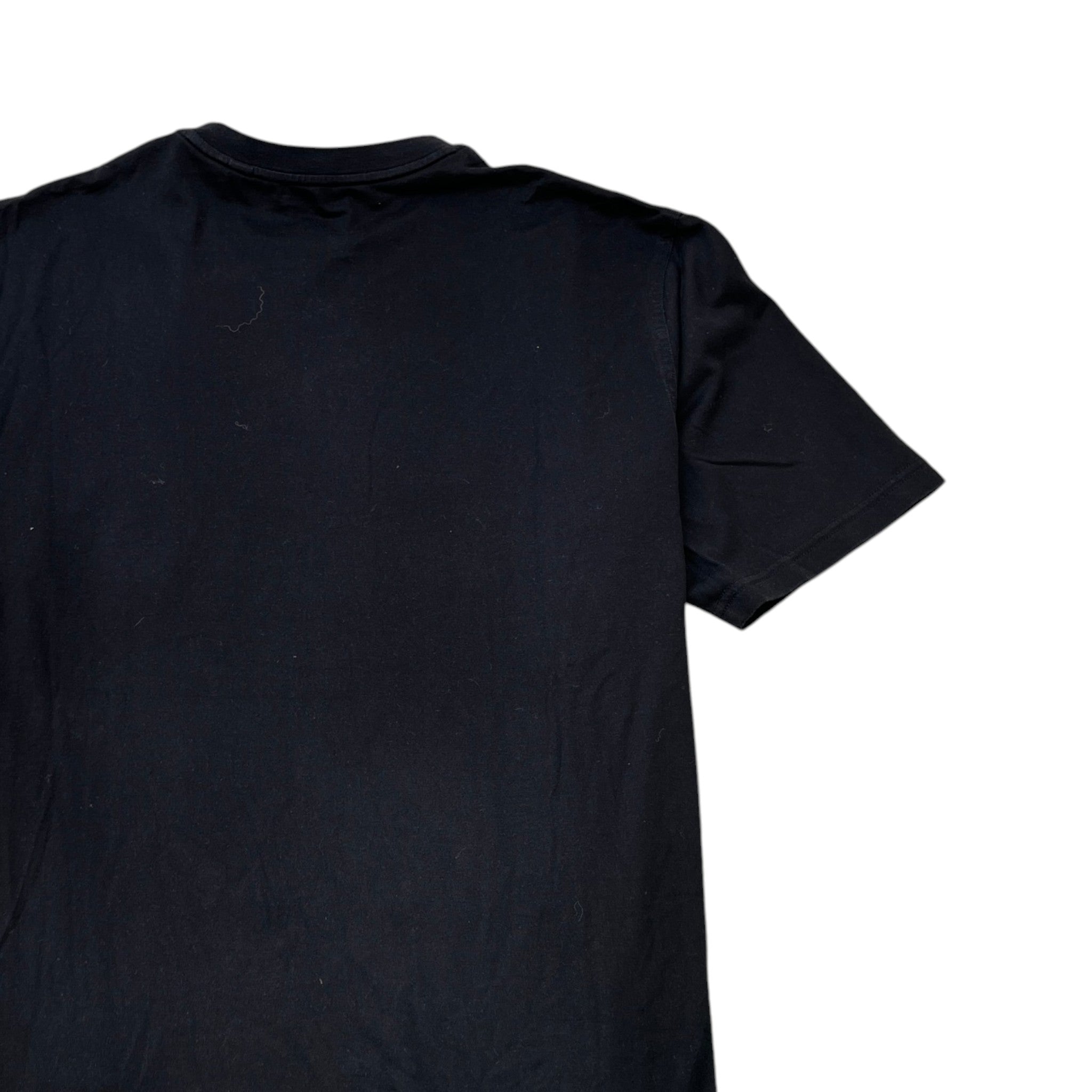 Men's Logo Print T-Shirt Black Size M