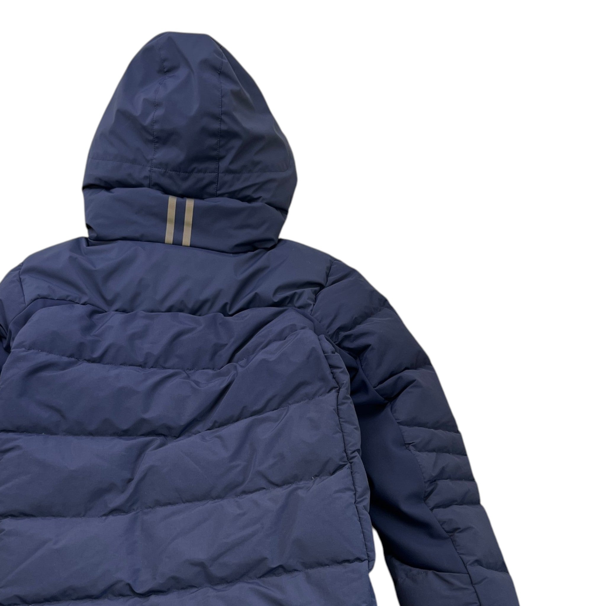 Men's Hybridge Down Jacket Navy Size M