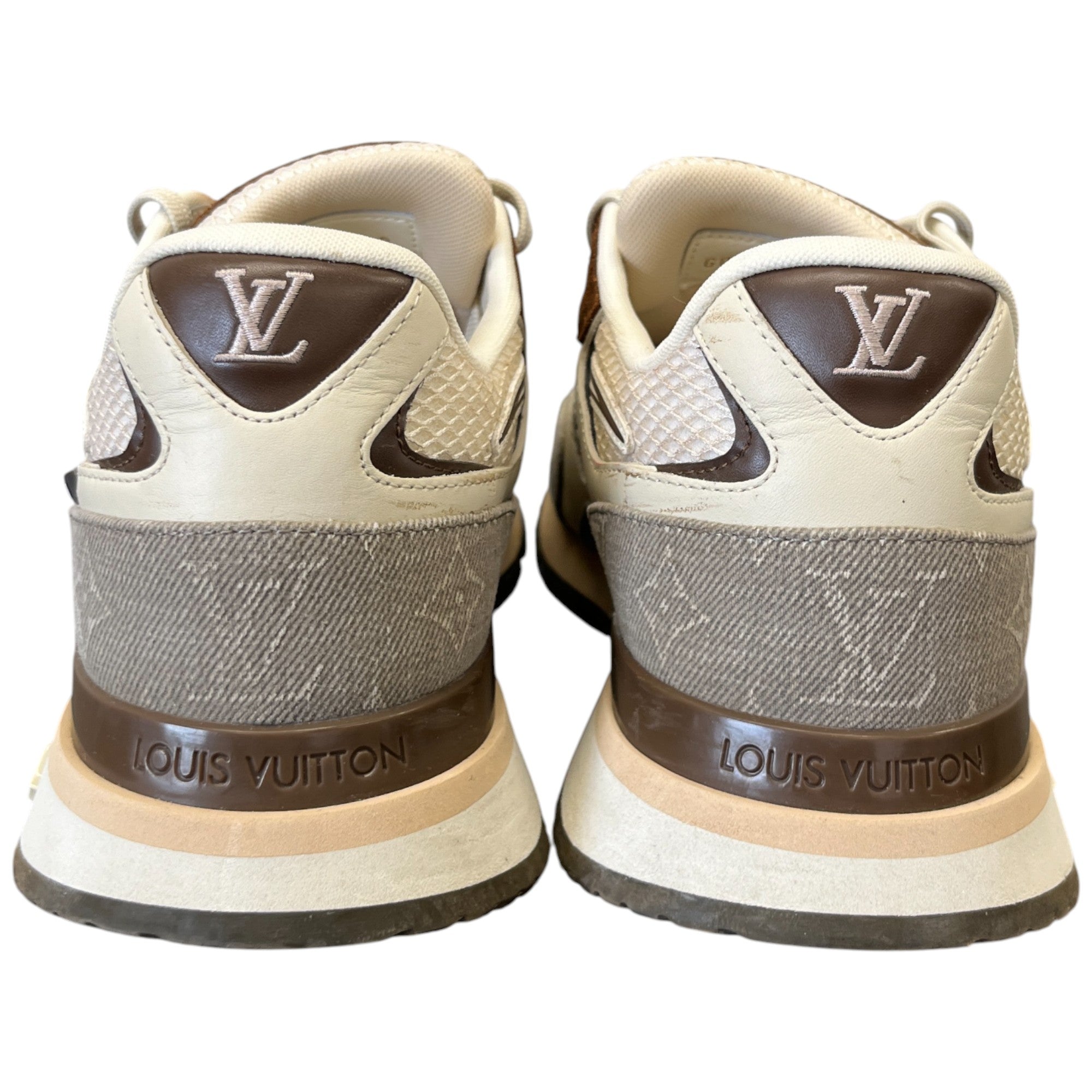 Men's Run Away Low Trainers Cream Size EU 42 / UK 8