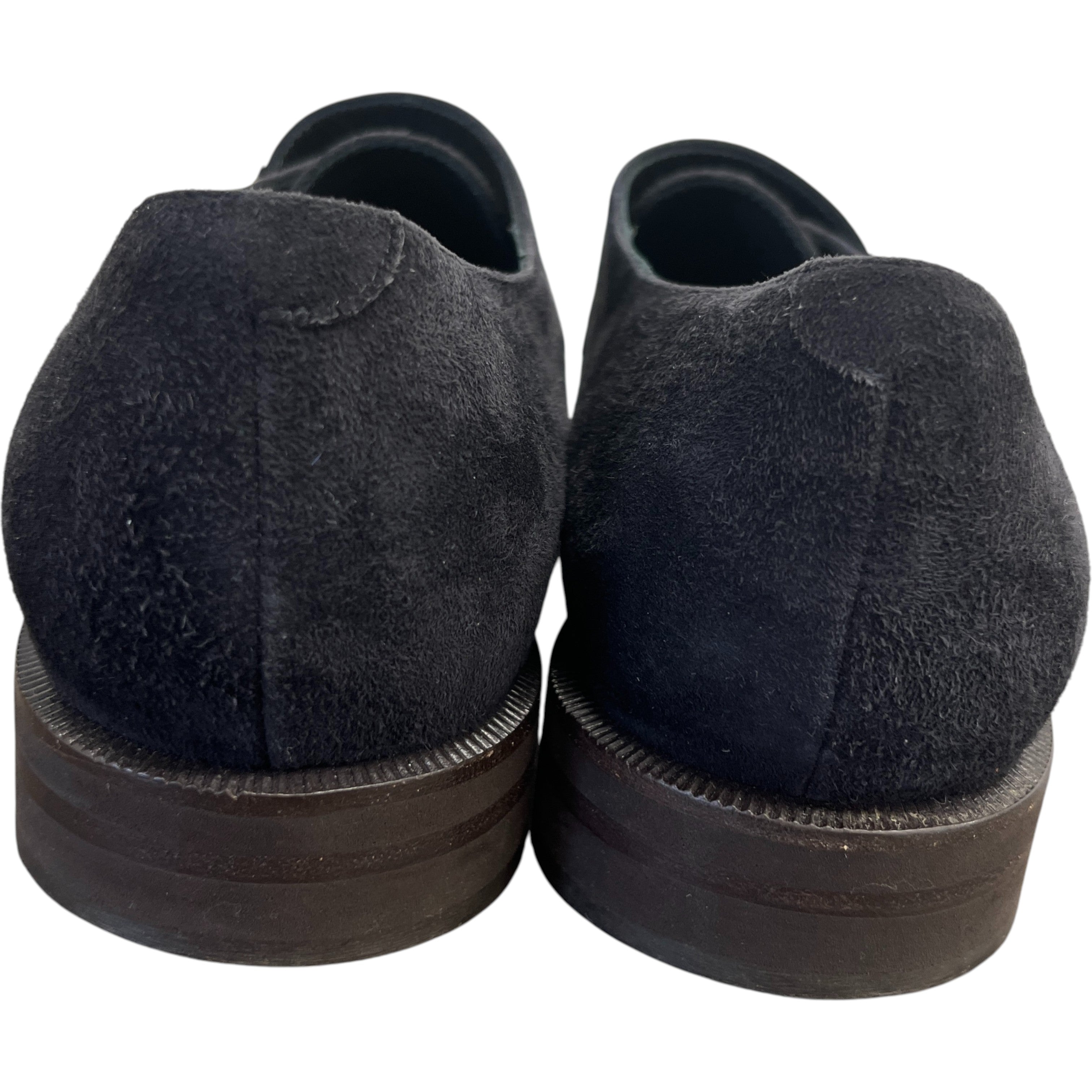 Women's Meryl Monk Strap Suede Loafers Charcoal Size EU 38.5 / UK 5.5