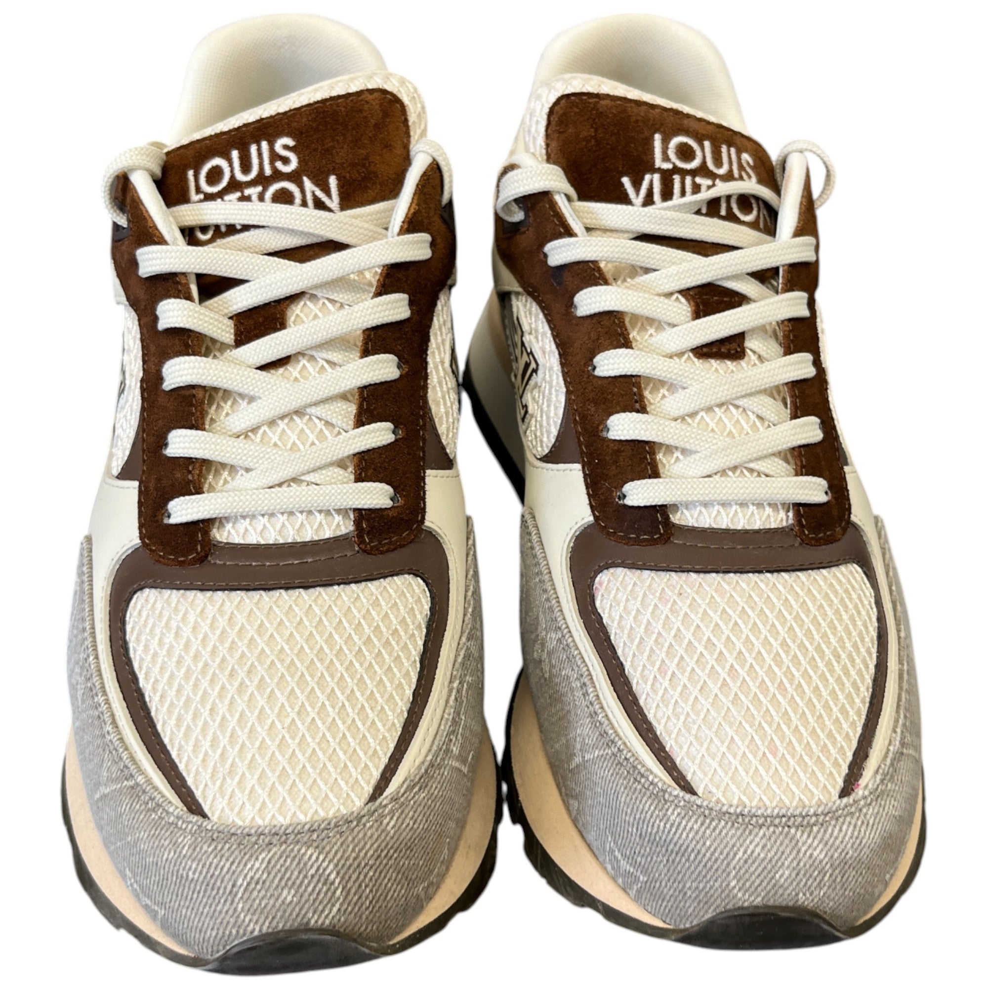 Men's Run Away Low Trainers Cream Size EU 42 / UK 8