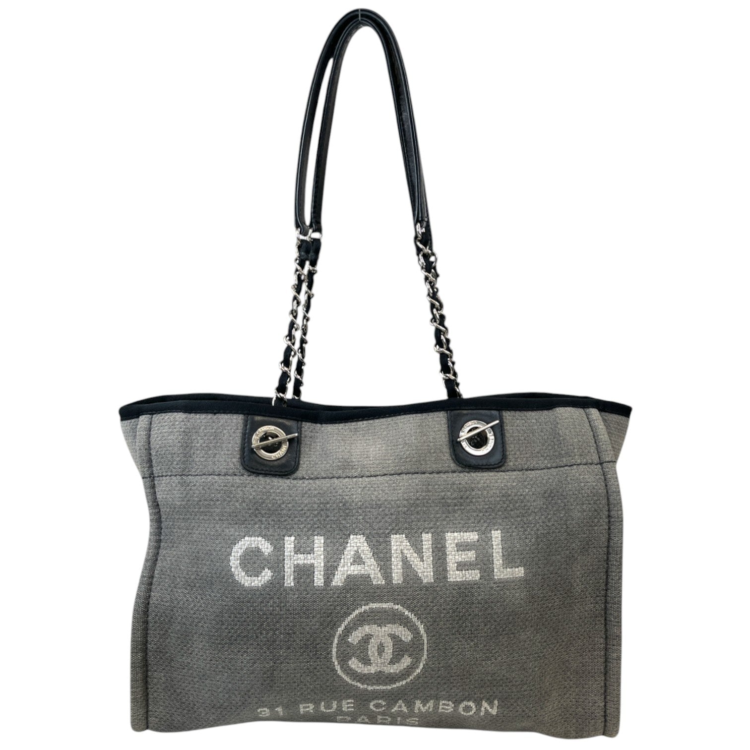 Women's Deauville Tote Handbag Grey