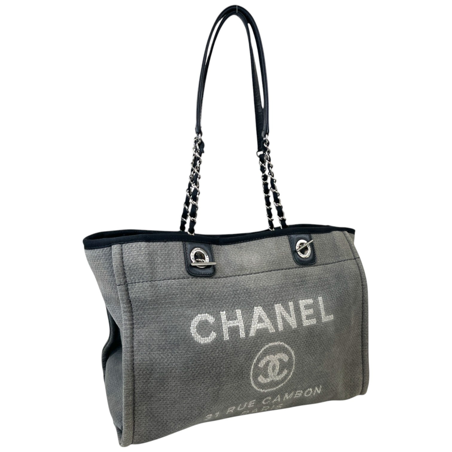 Women's Deauville Tote Handbag Grey