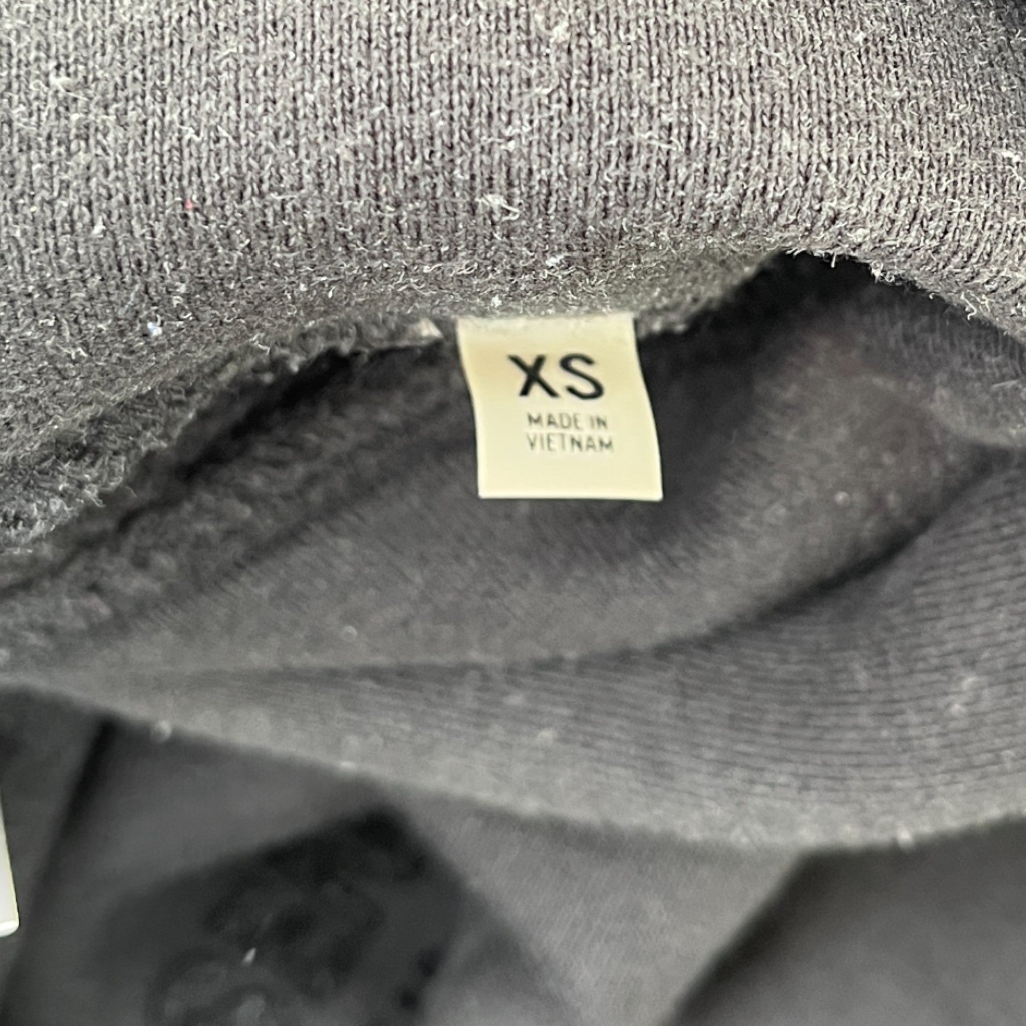 Men's Fear Of God Hoodie Black Size XS