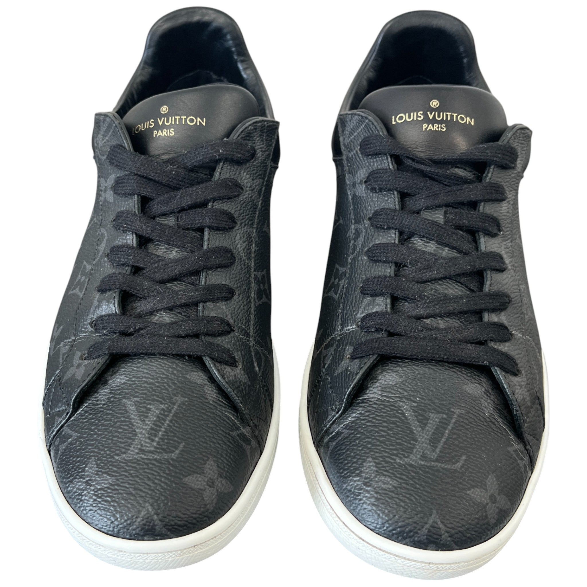 Men's Luxembourg Low Trainers Black Size EU 42 / UK 8