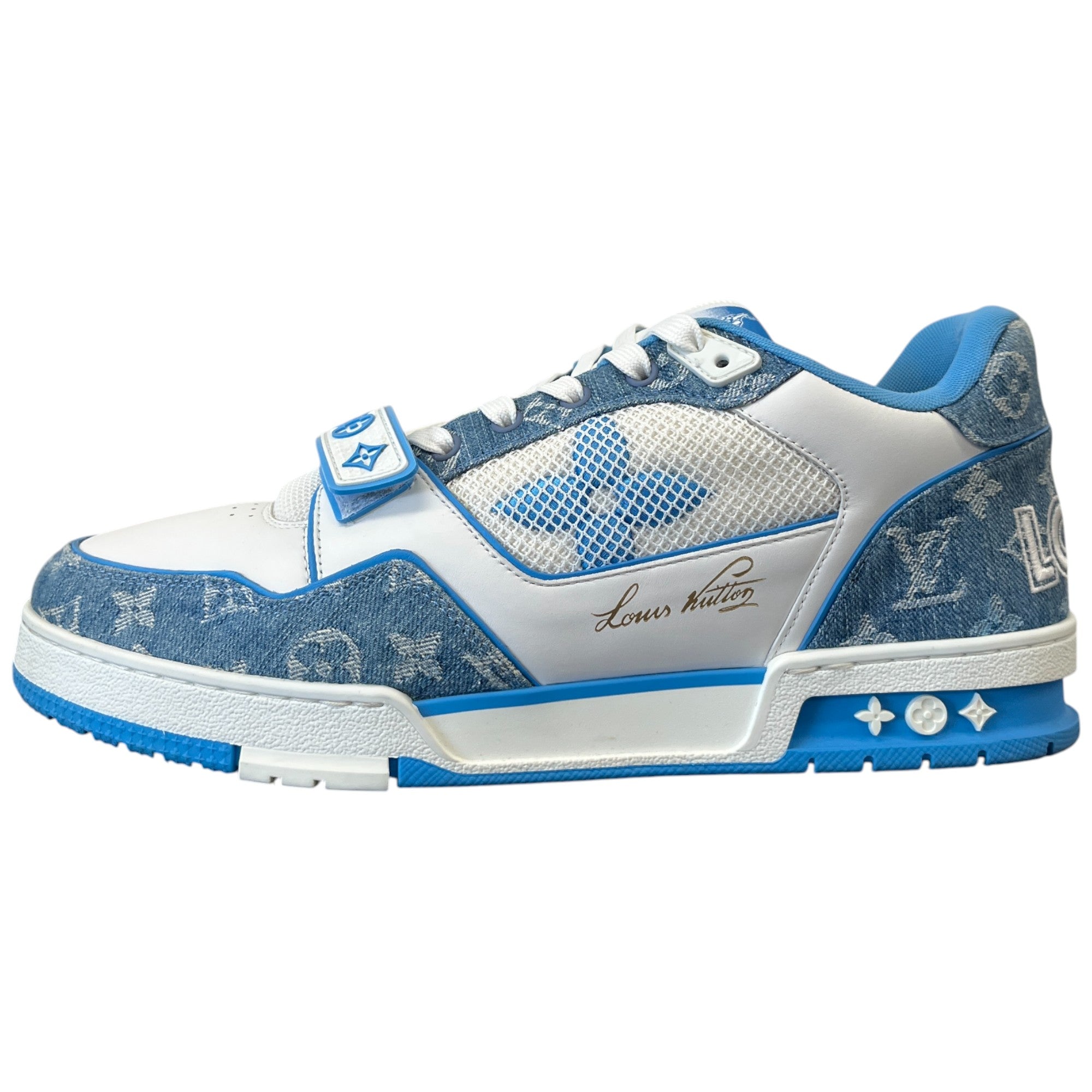 Men's Lv Low Trainers Blue Size EU 44 / UK 10