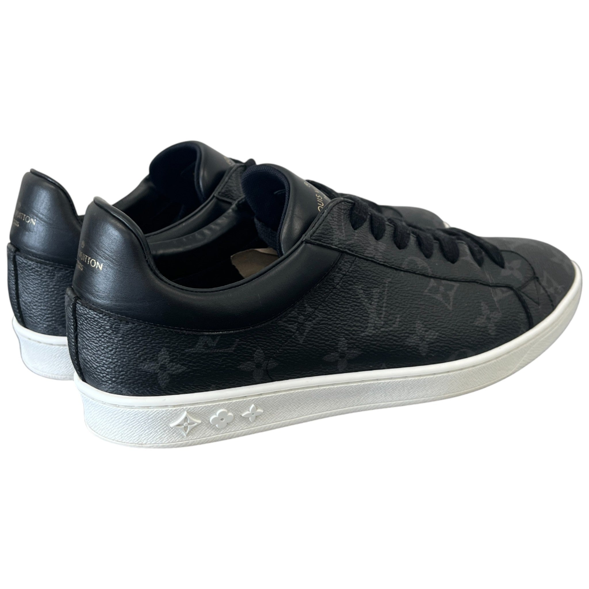 Men's Luxembourg Low Trainers Black Size EU 42 / UK 8