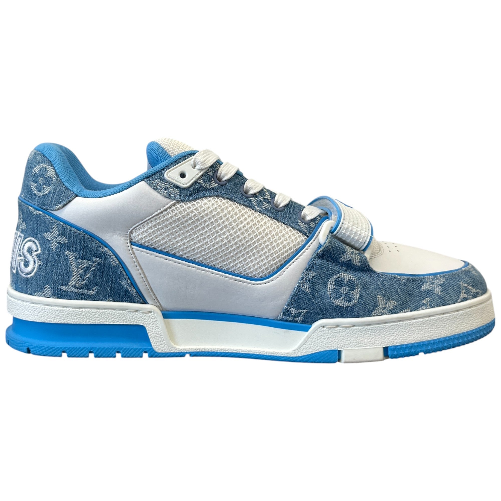 Men's Lv Low Trainers Blue Size EU 44 / UK 10