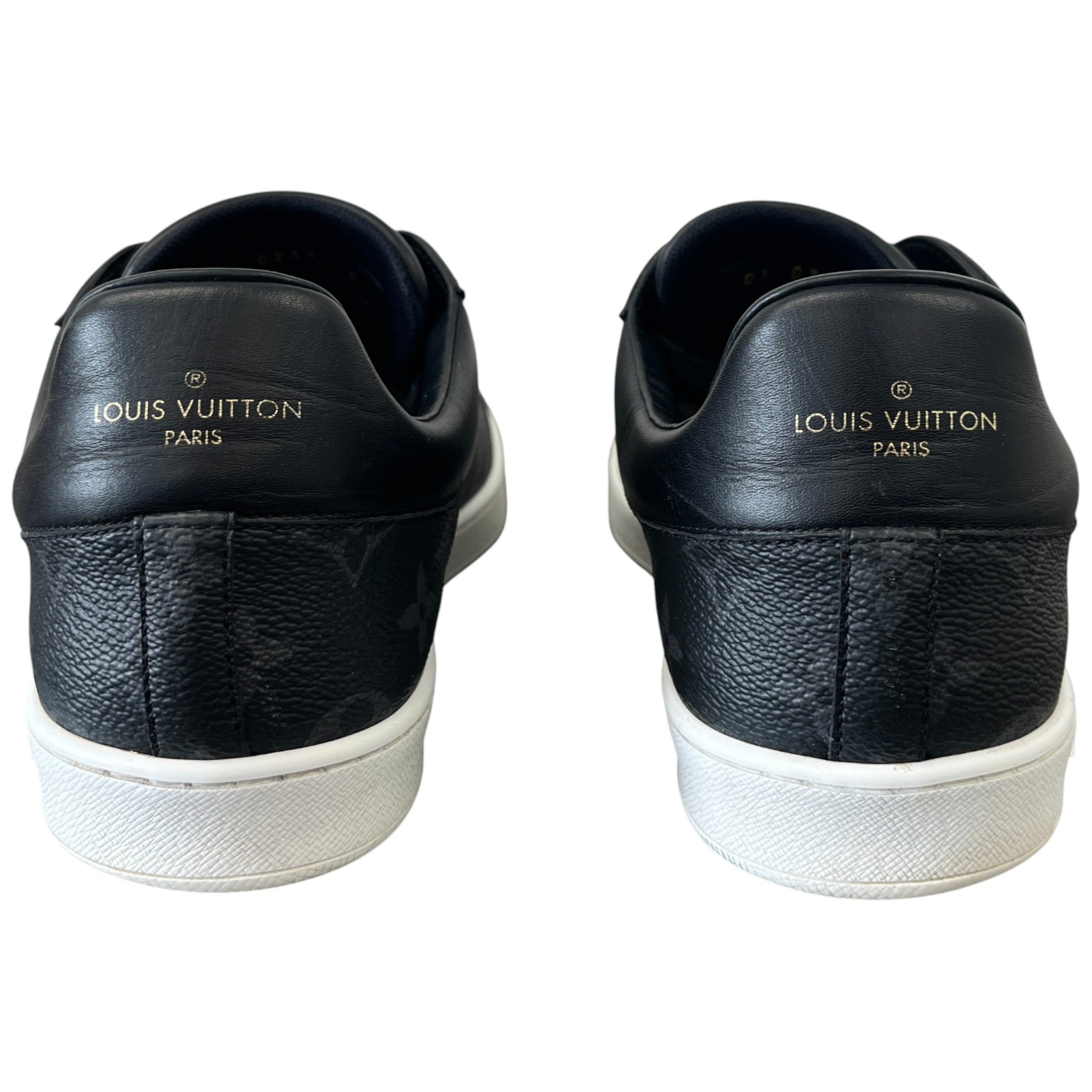 Men's Luxembourg Low Trainers Black Size EU 42 / UK 8