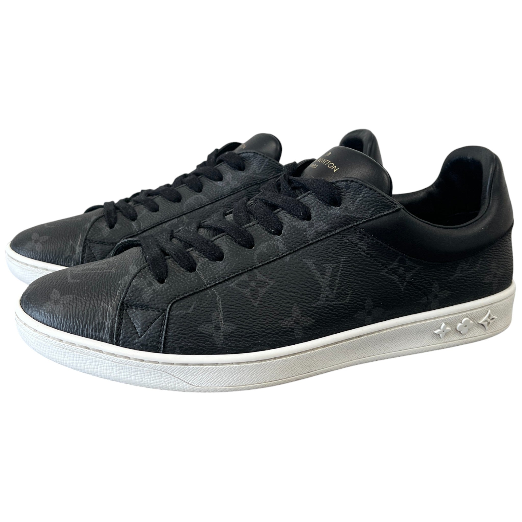 Men's Luxembourg Low Trainers Black Size EU 42 / UK 8