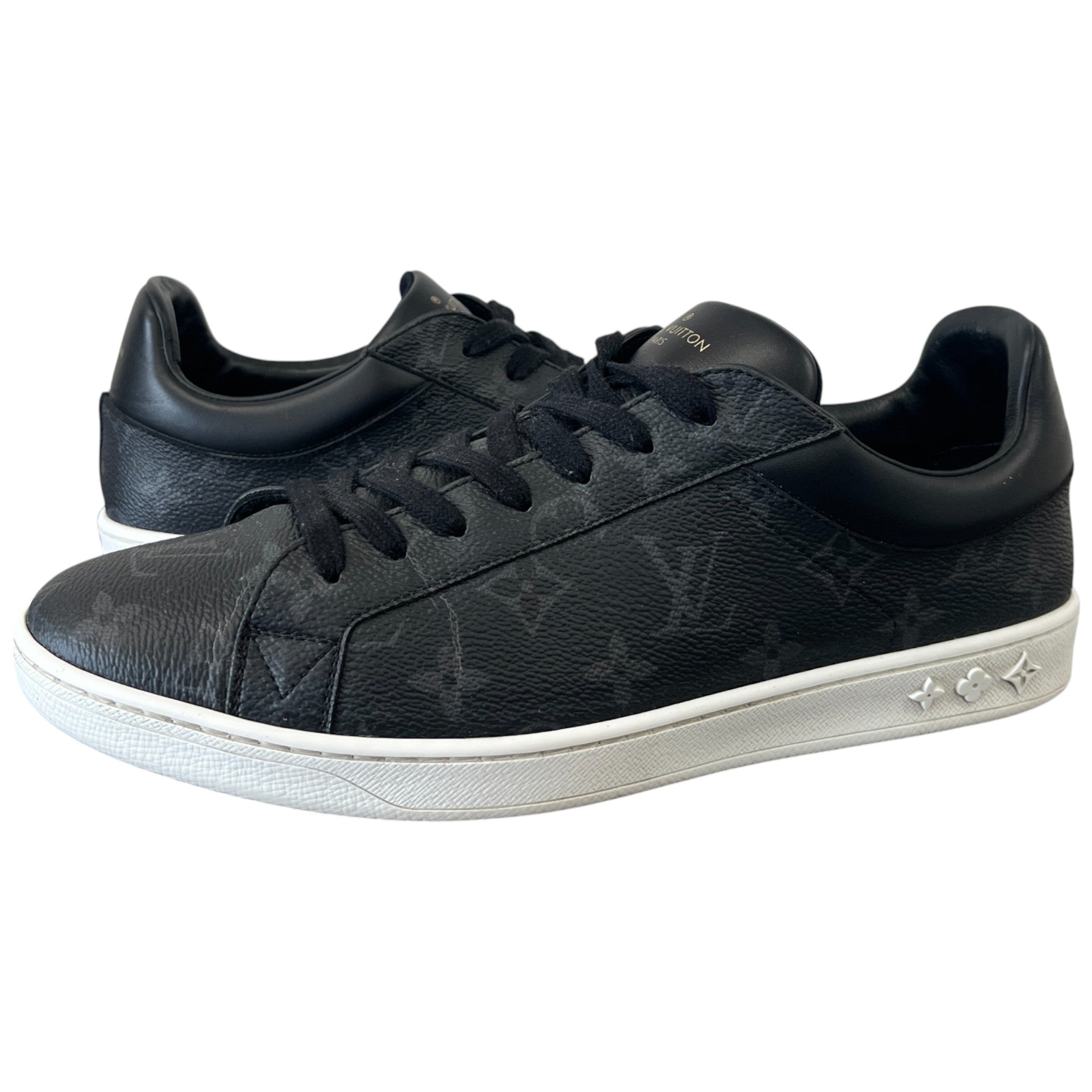 Men's Luxembourg Low Trainers Black Size EU 42 / UK 8