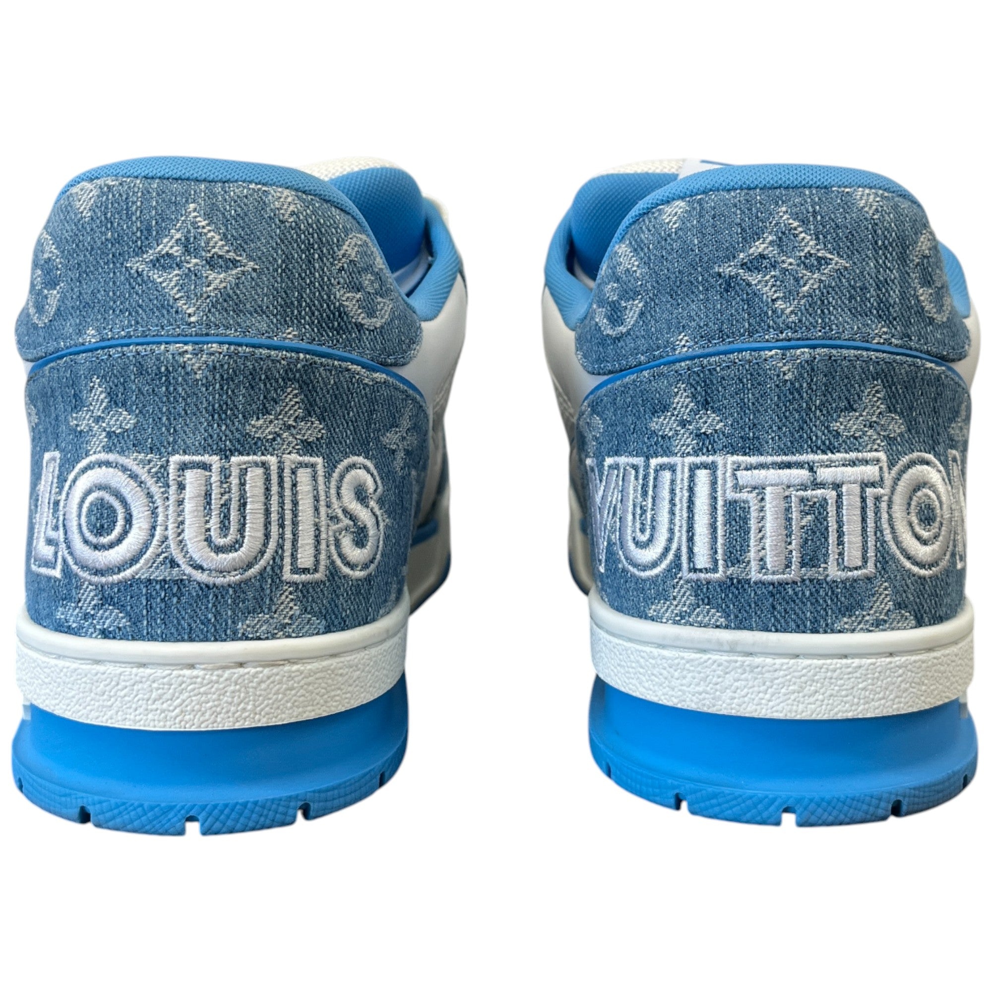Men's Lv Low Trainers Blue Size EU 44 / UK 10