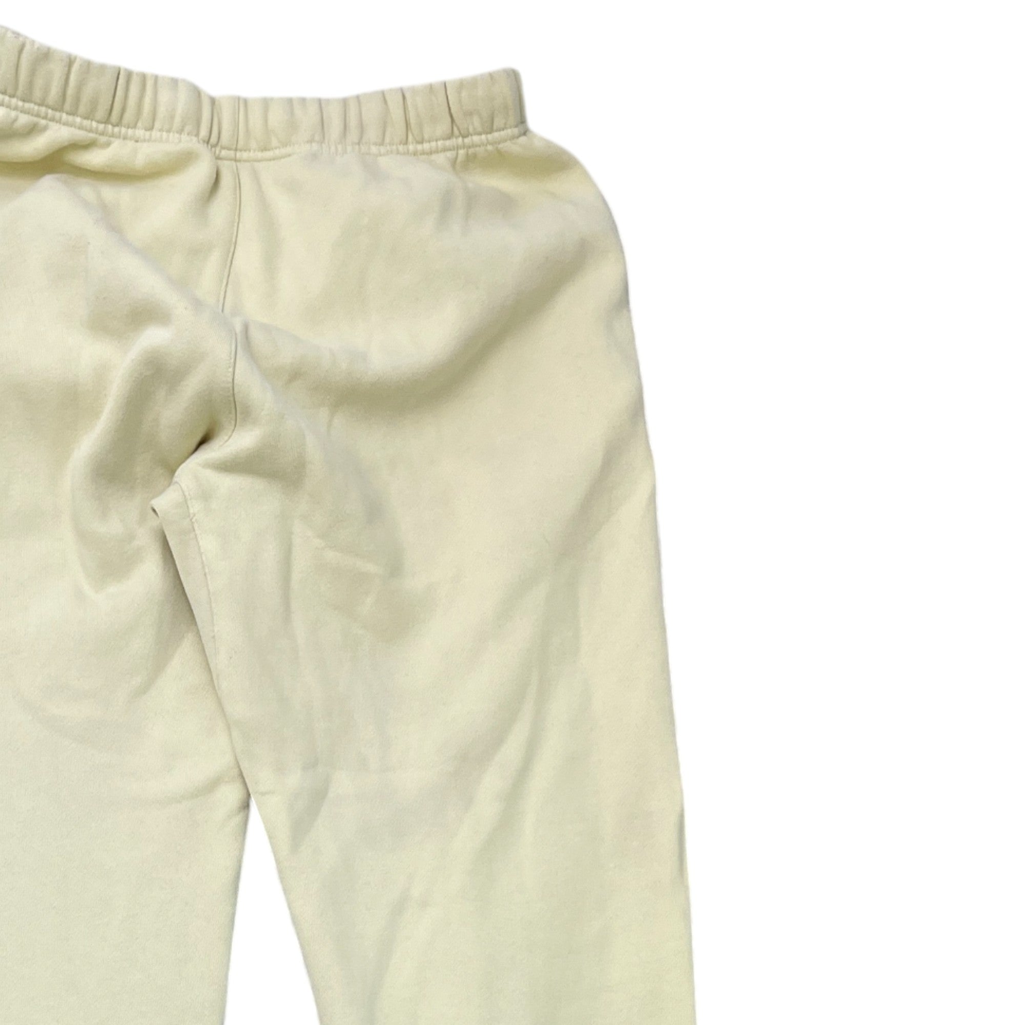 Men's Fear Of God Logo Print Joggers Yellow Size XXS
