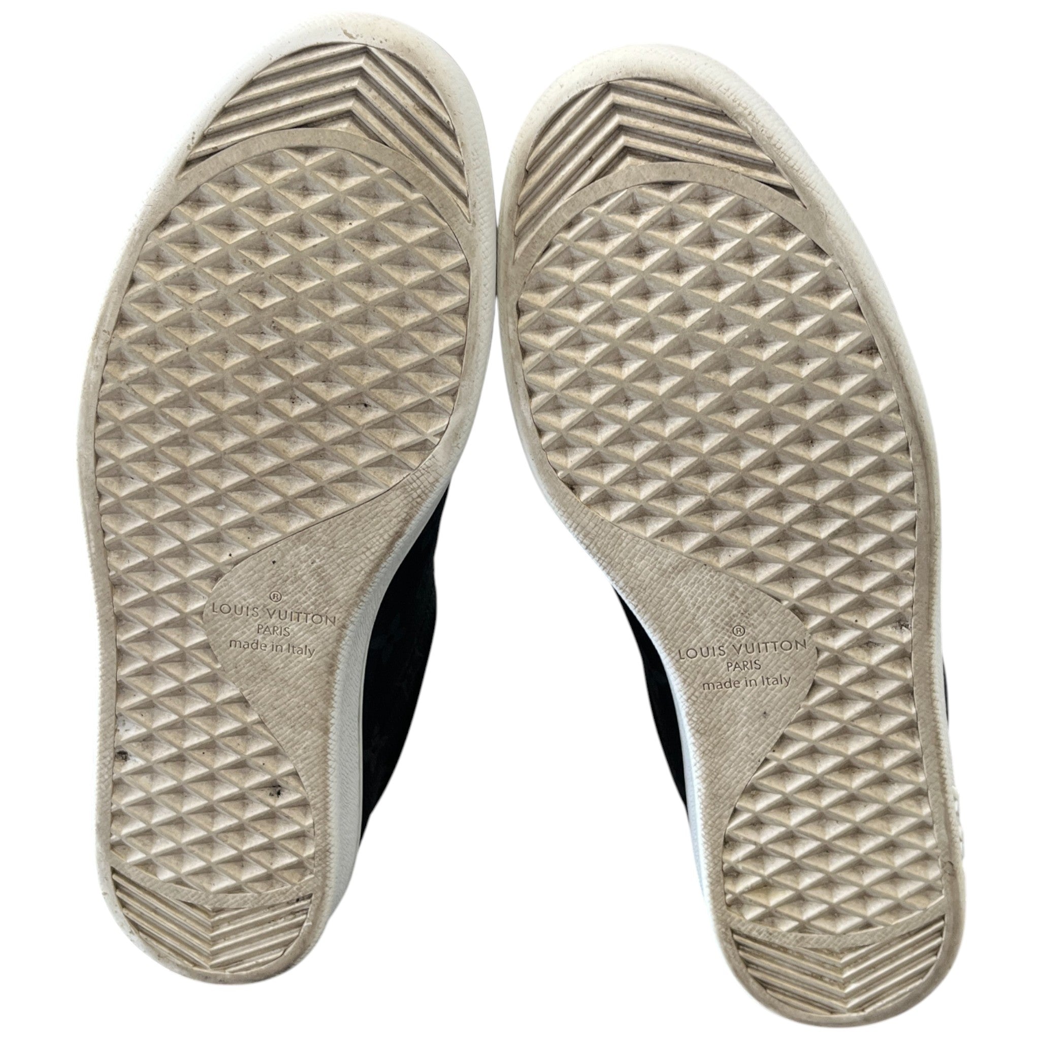 Men's Luxembourg Low Trainers Black Size EU 42 / UK 8