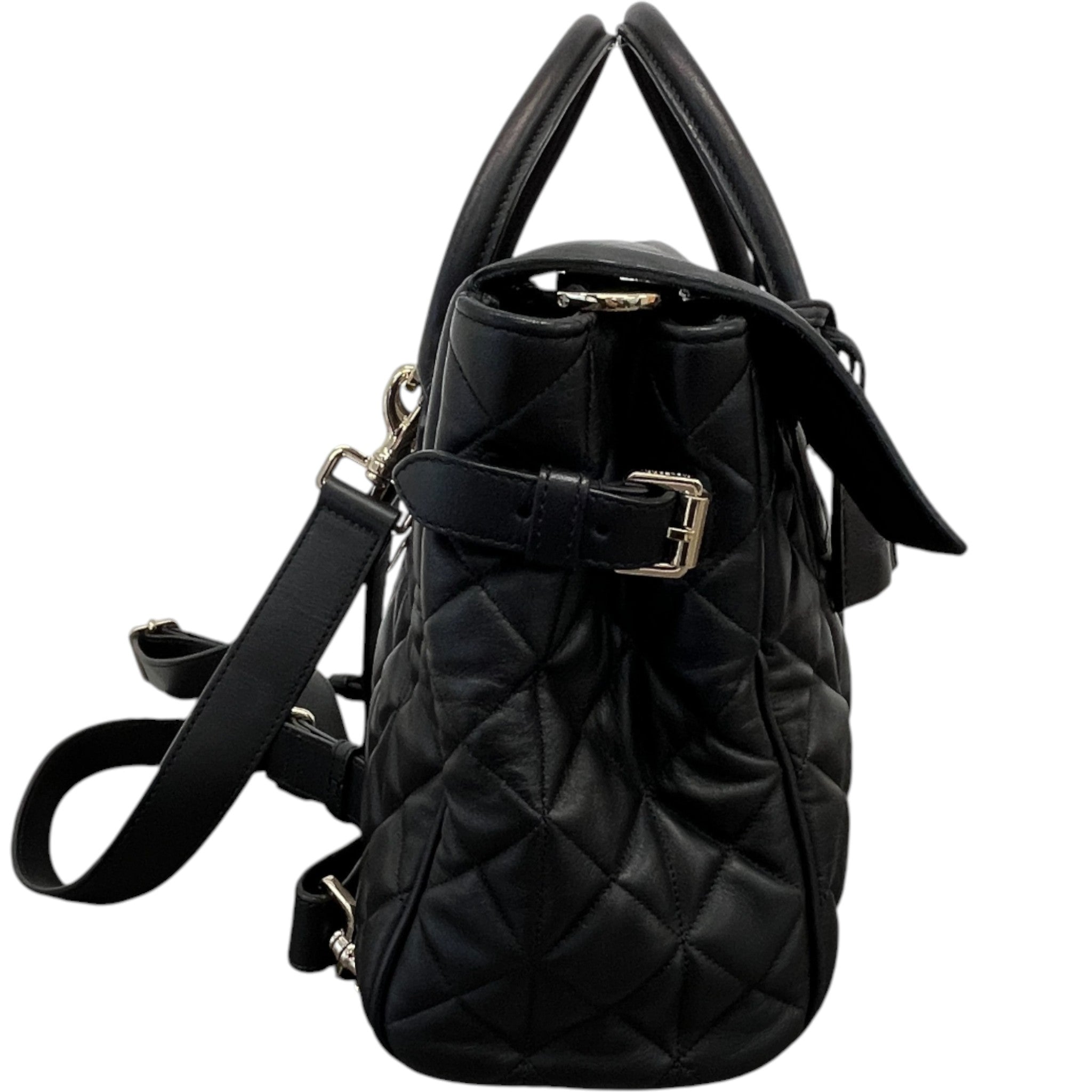 Women's Cara Delevingne Backpack Handbag Black