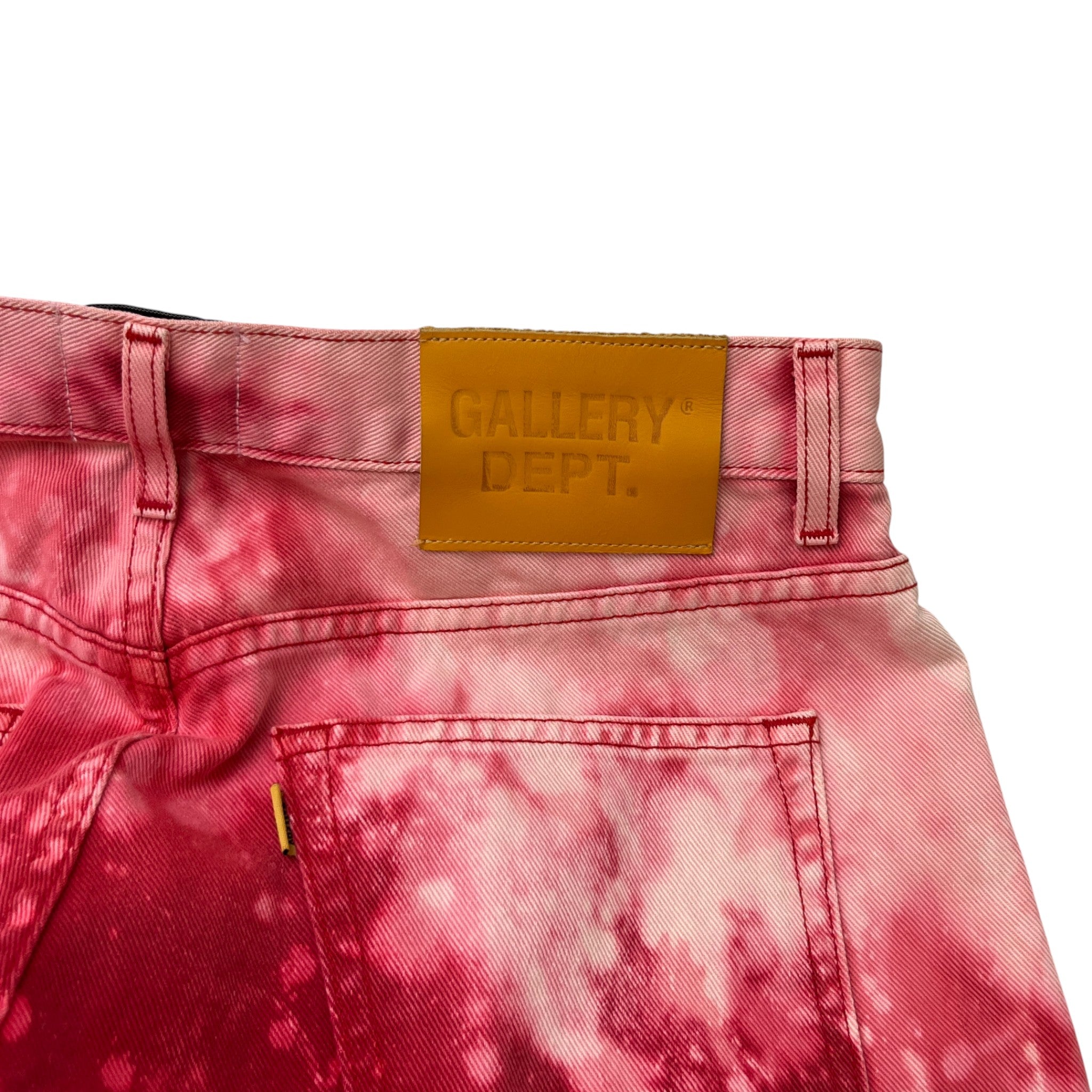 Men's Biscayne Tie-Dye Jeans Pink Size Waist 30"
