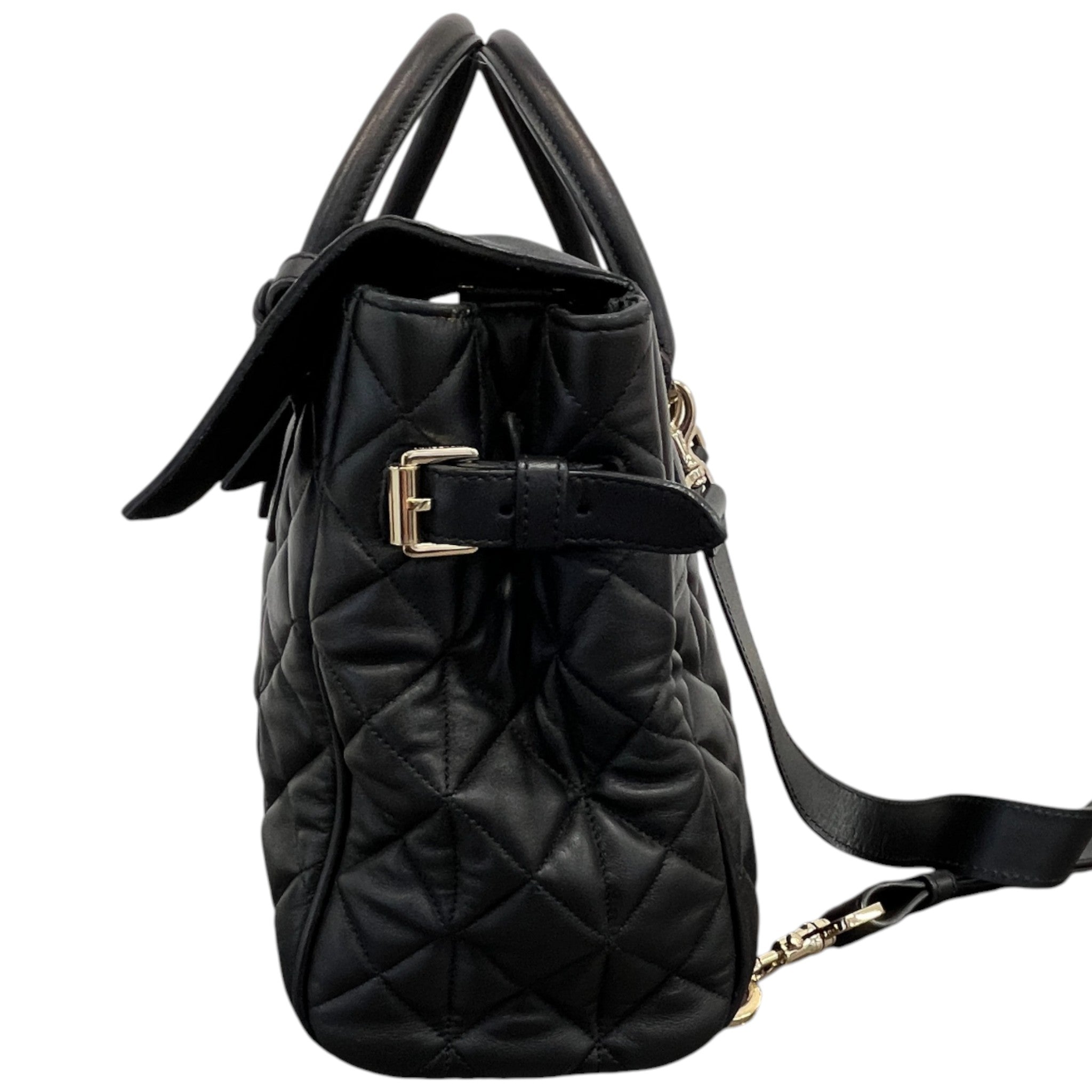 Women's Cara Delevingne Backpack Handbag Black