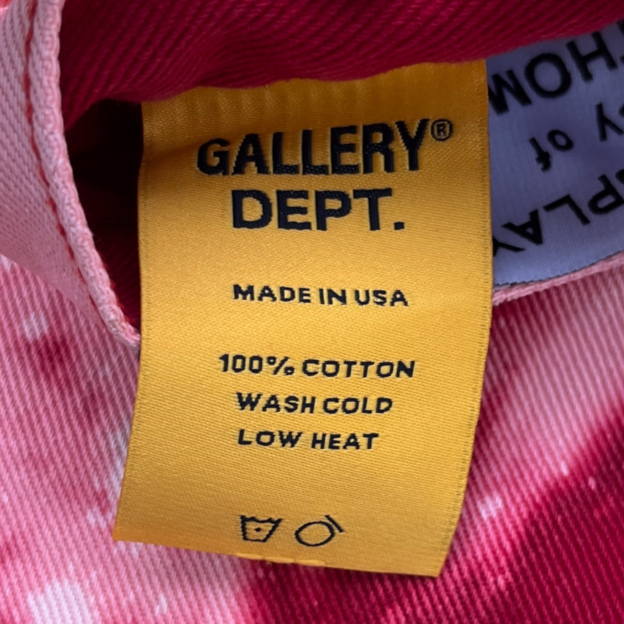 Men's Biscayne Tie-Dye Jeans Pink Size Waist 30"