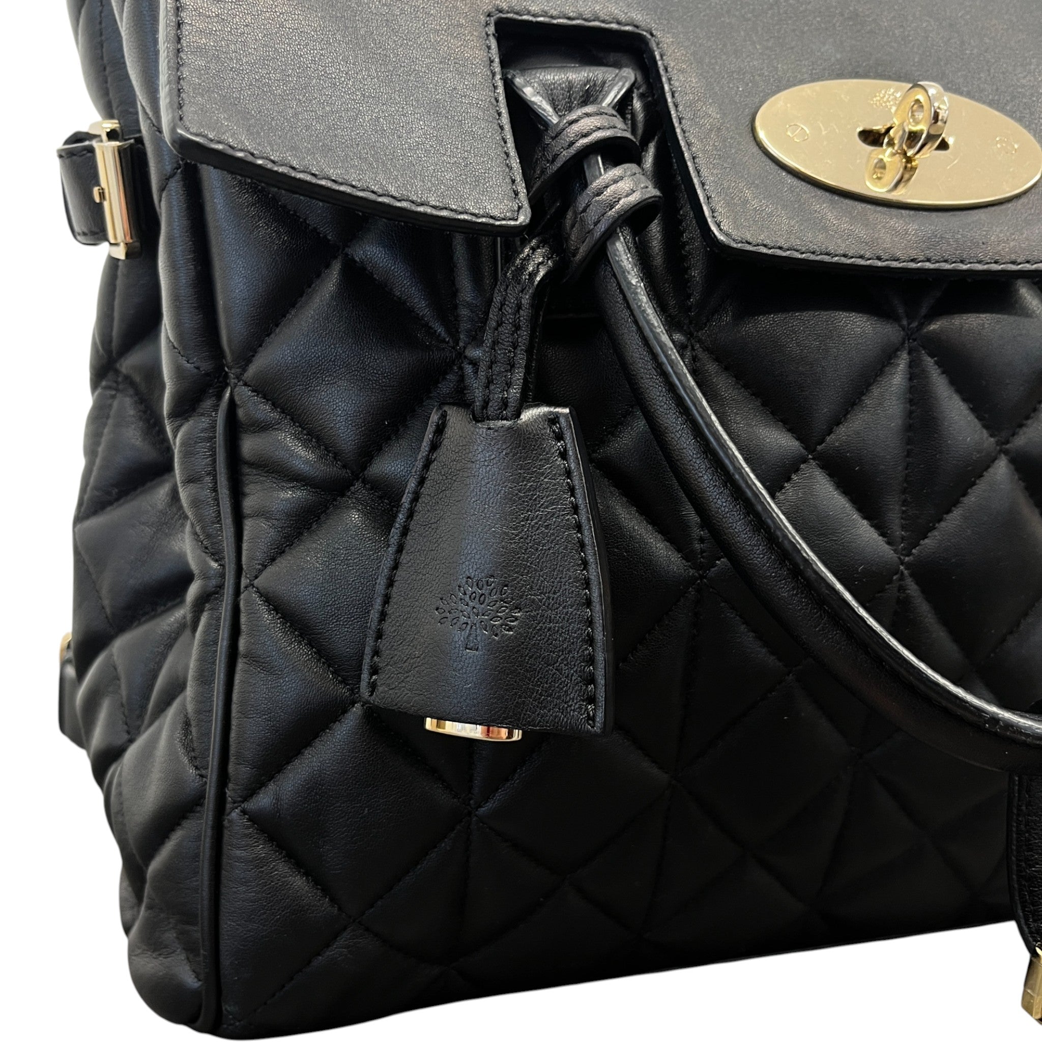 Women's Cara Delevingne Backpack Handbag Black