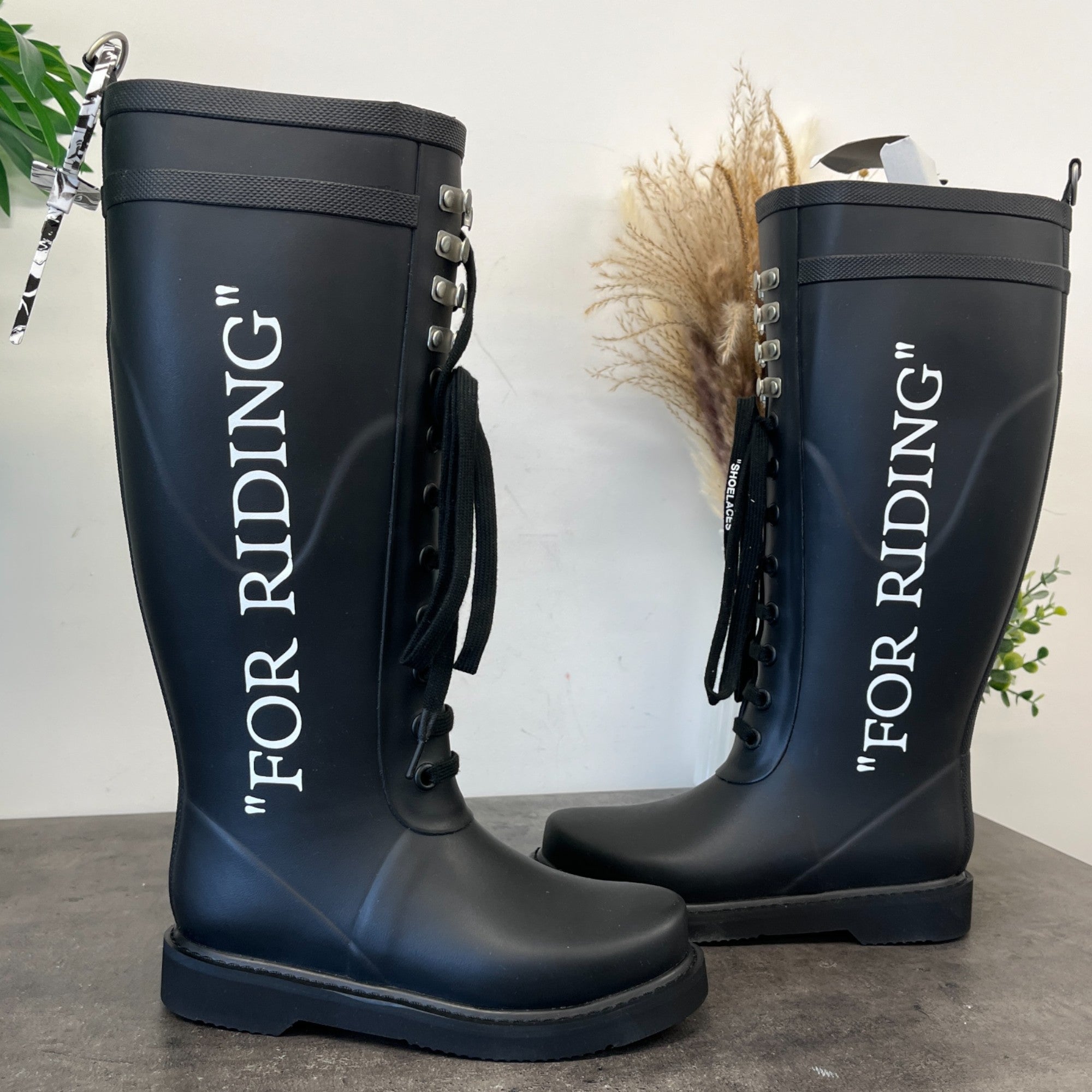 Women's For Riding Boots Black Size EU 35 / UK 2