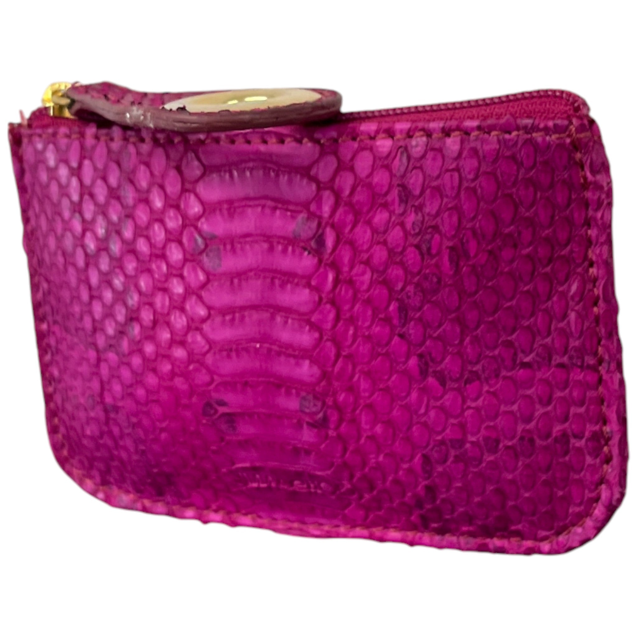 Women's Snake Print Purse Pink