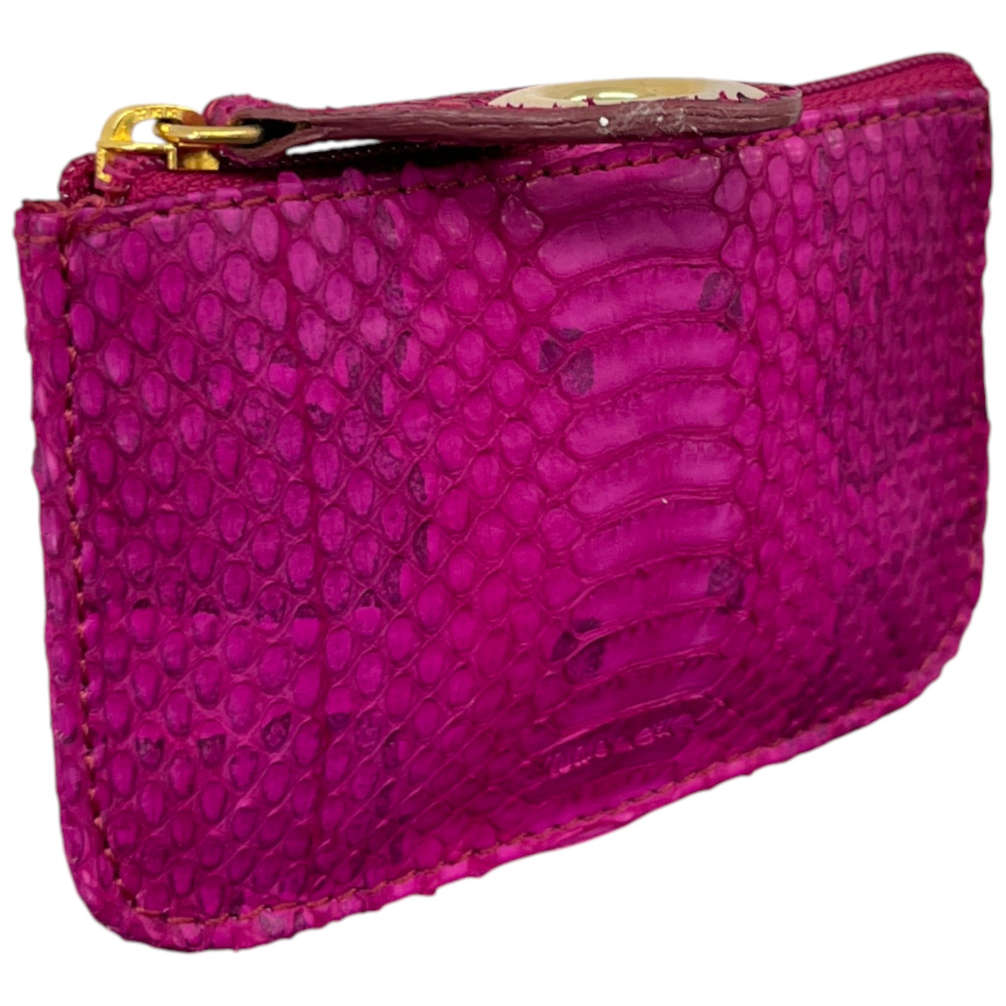 Women's Snake Print Purse Pink