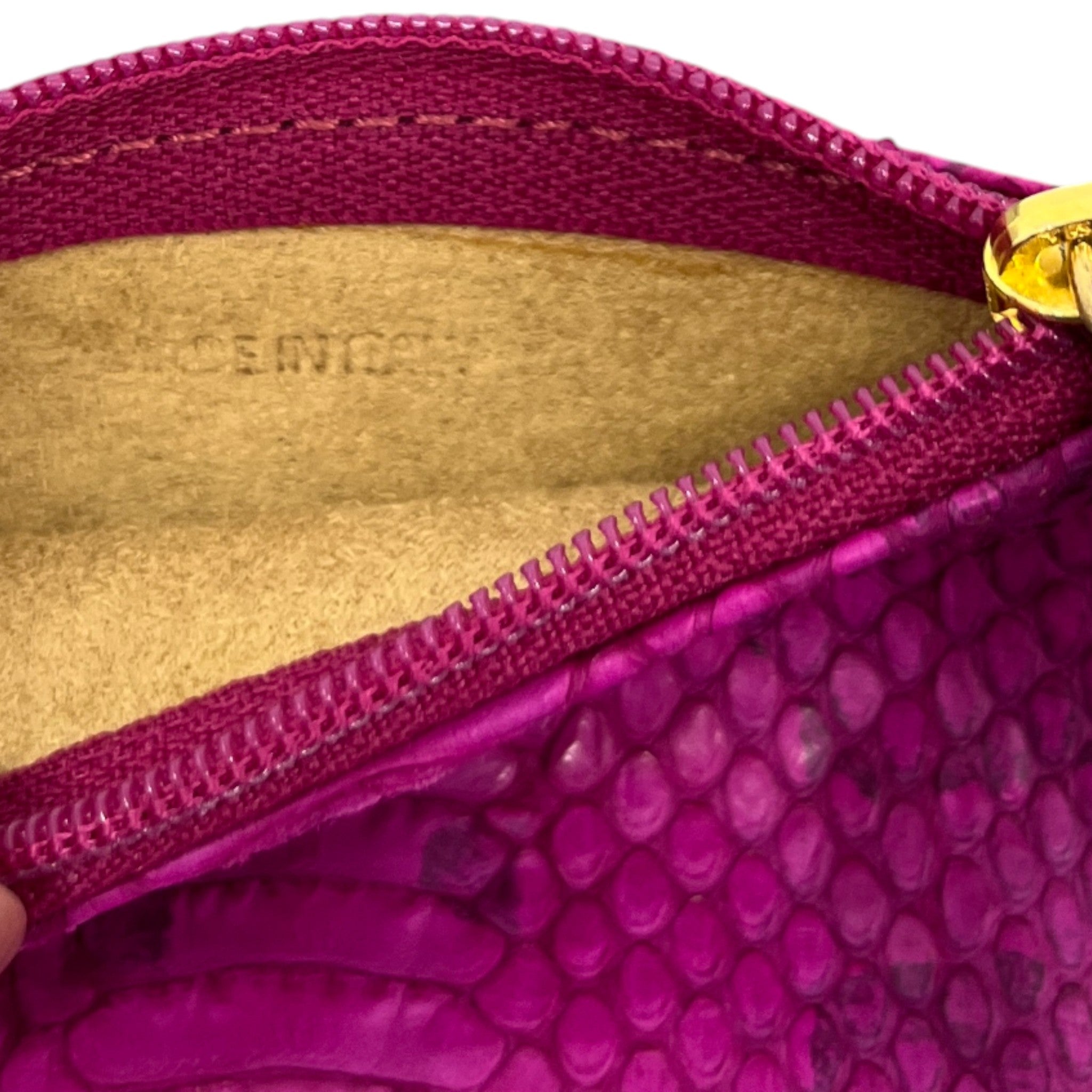 Women's Snake Print Purse Pink