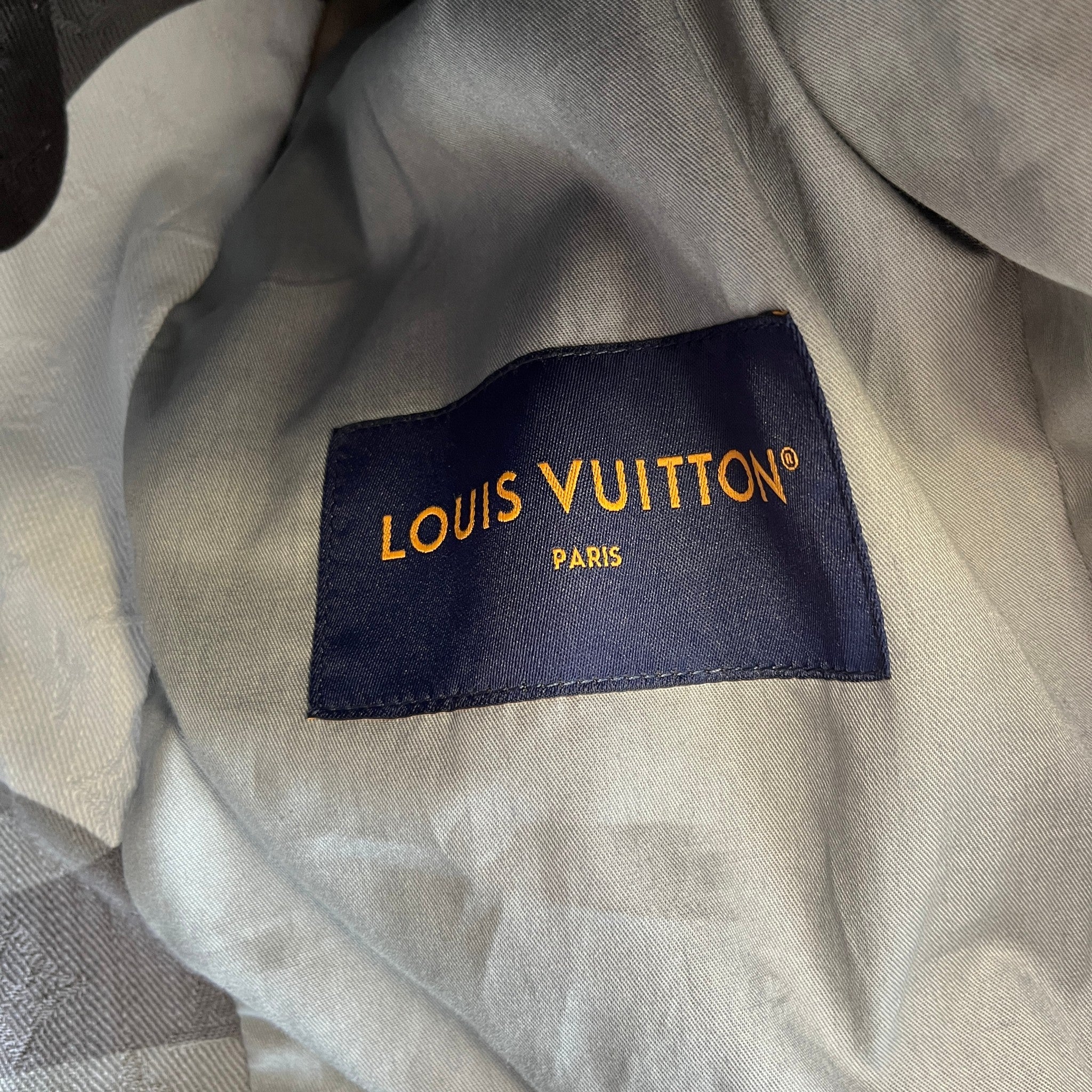 Men's Patchwork Portrait Jacket Grey Size IT 44 / XS