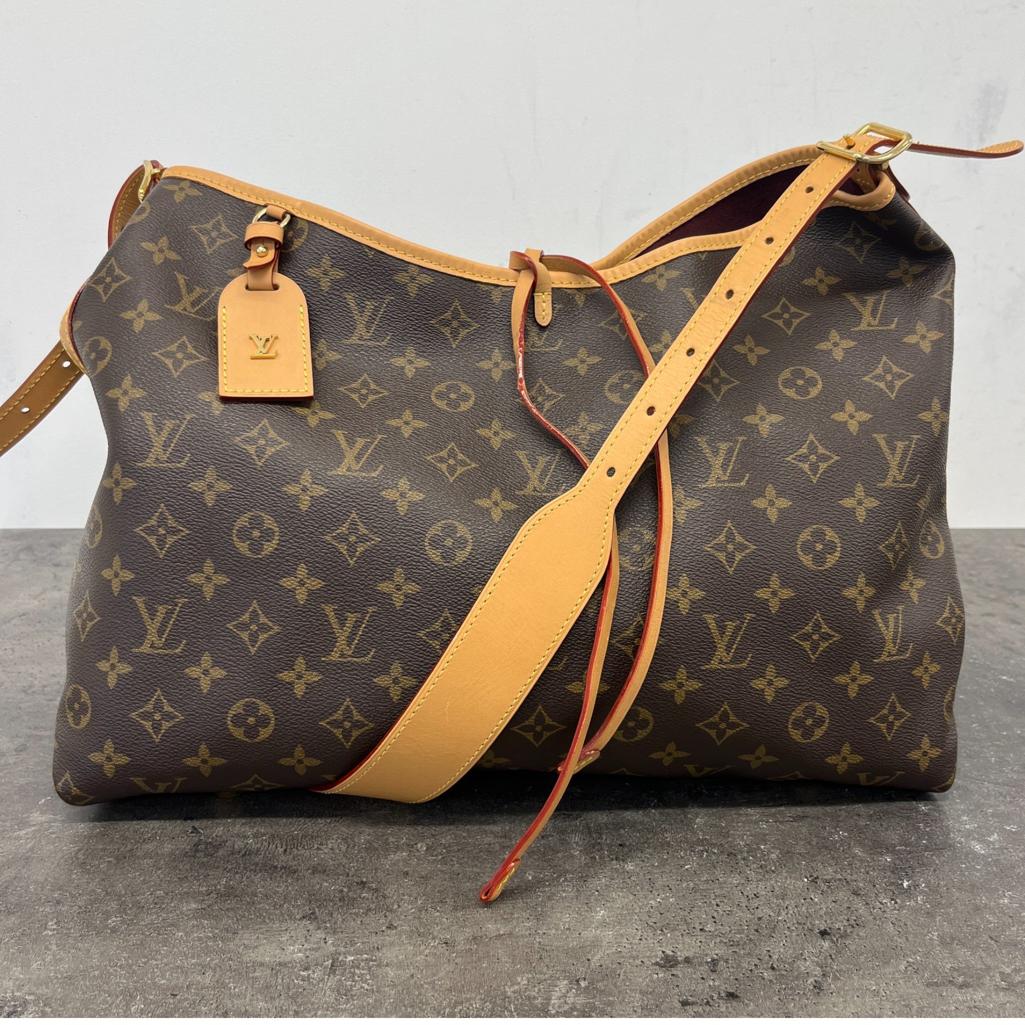 Women's Monogram Carryall Mm Handbag Brown