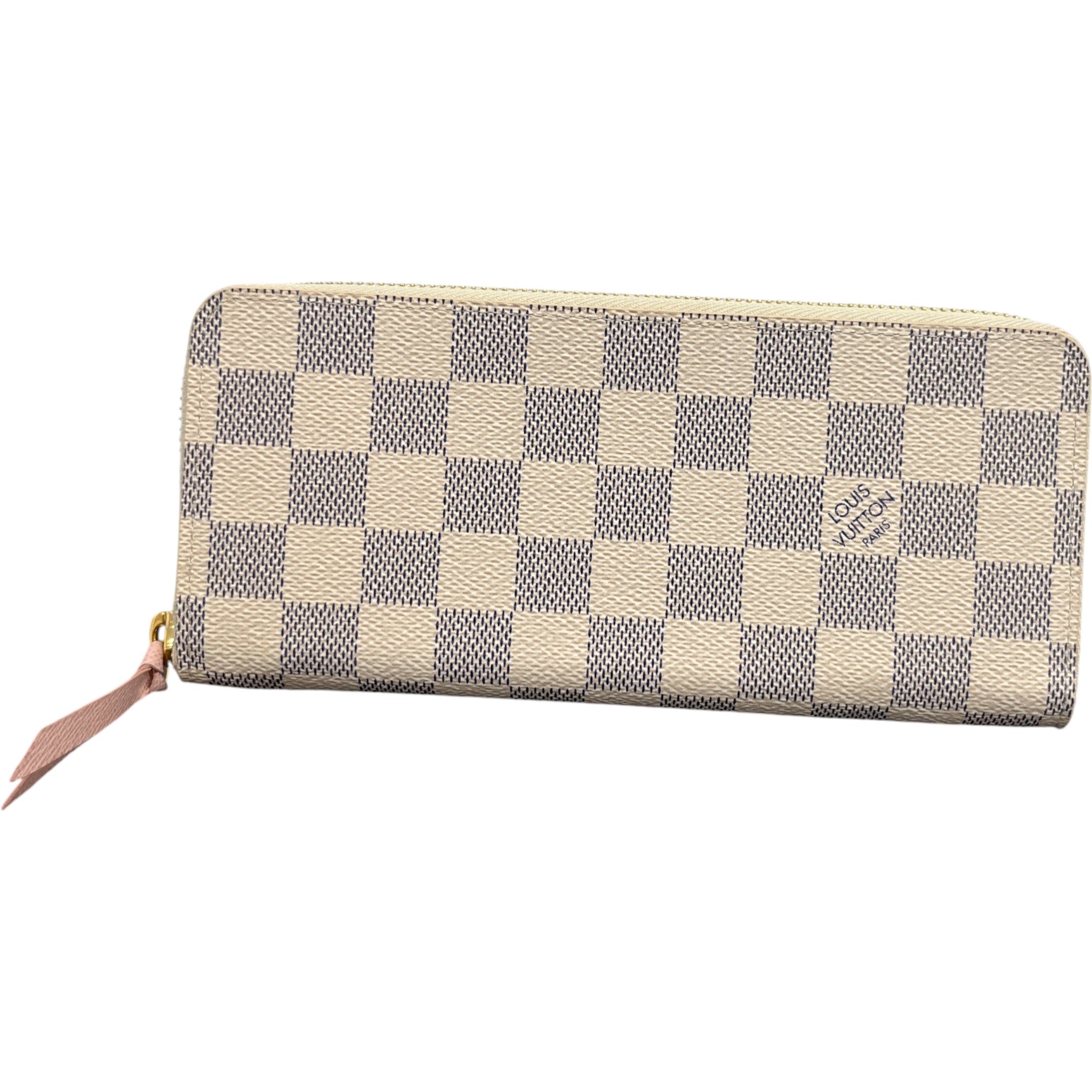 Women's Damier Azur Zippy Purse Cream