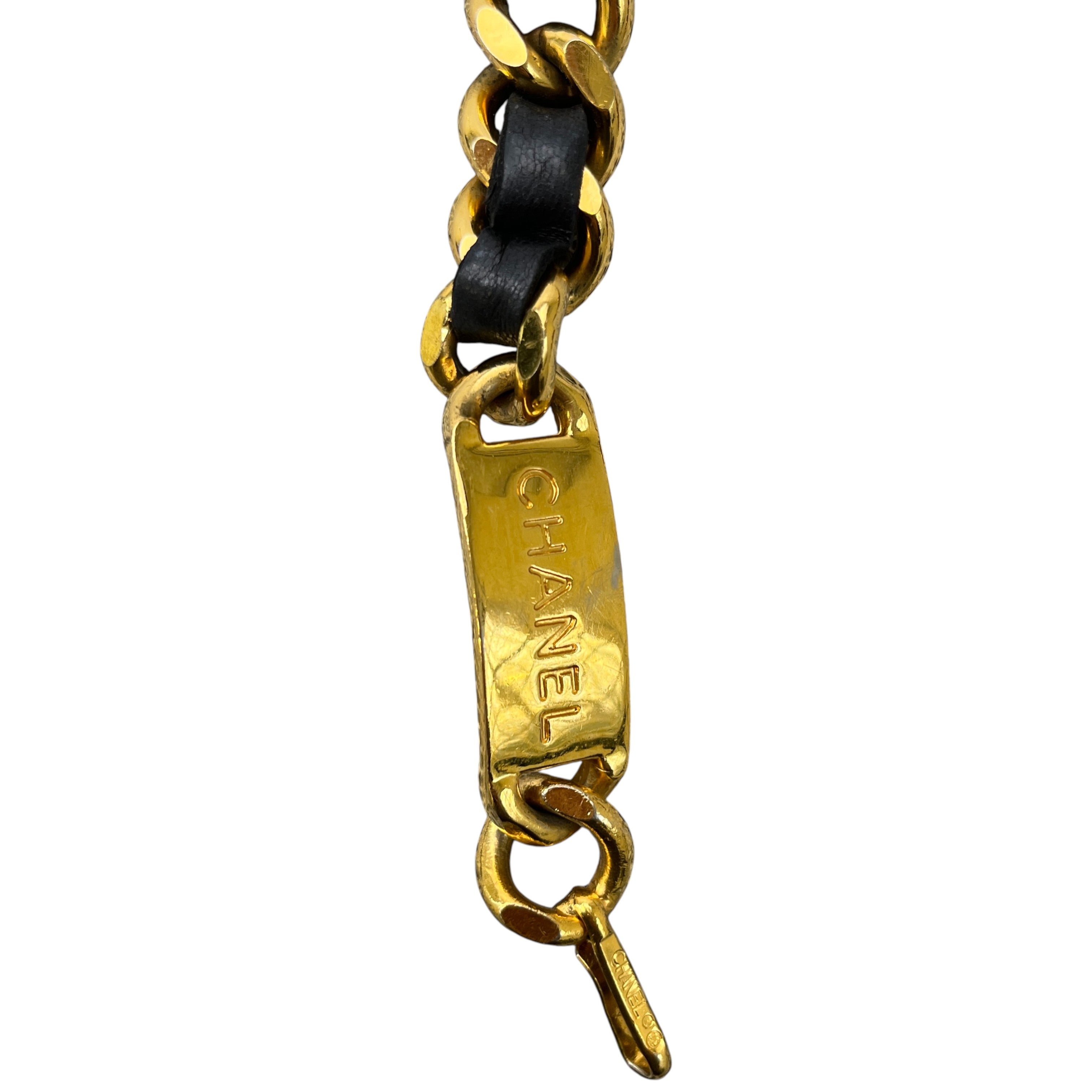 Women's Medallion Chain Belt Gold