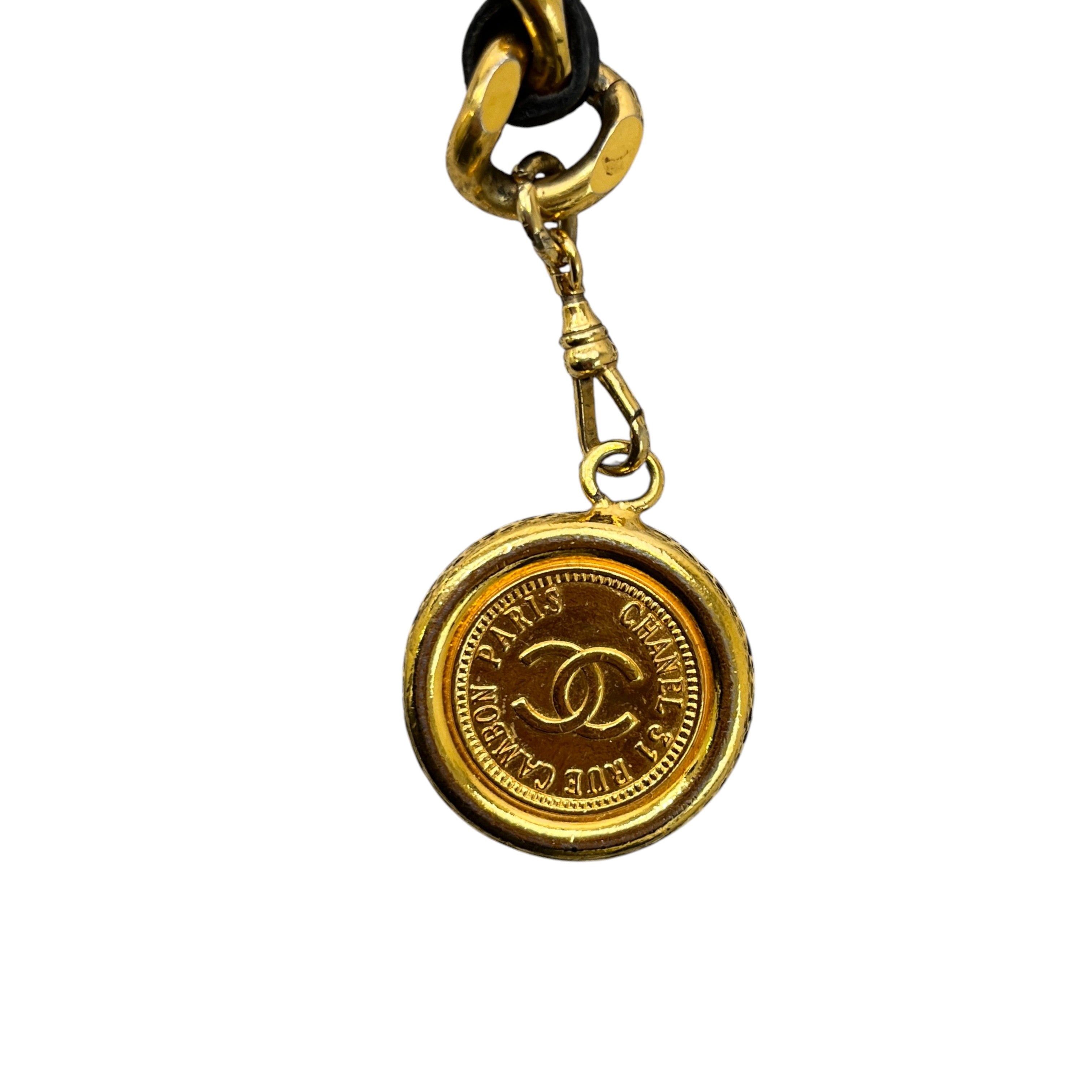 Women's Medallion Chain Belt Gold