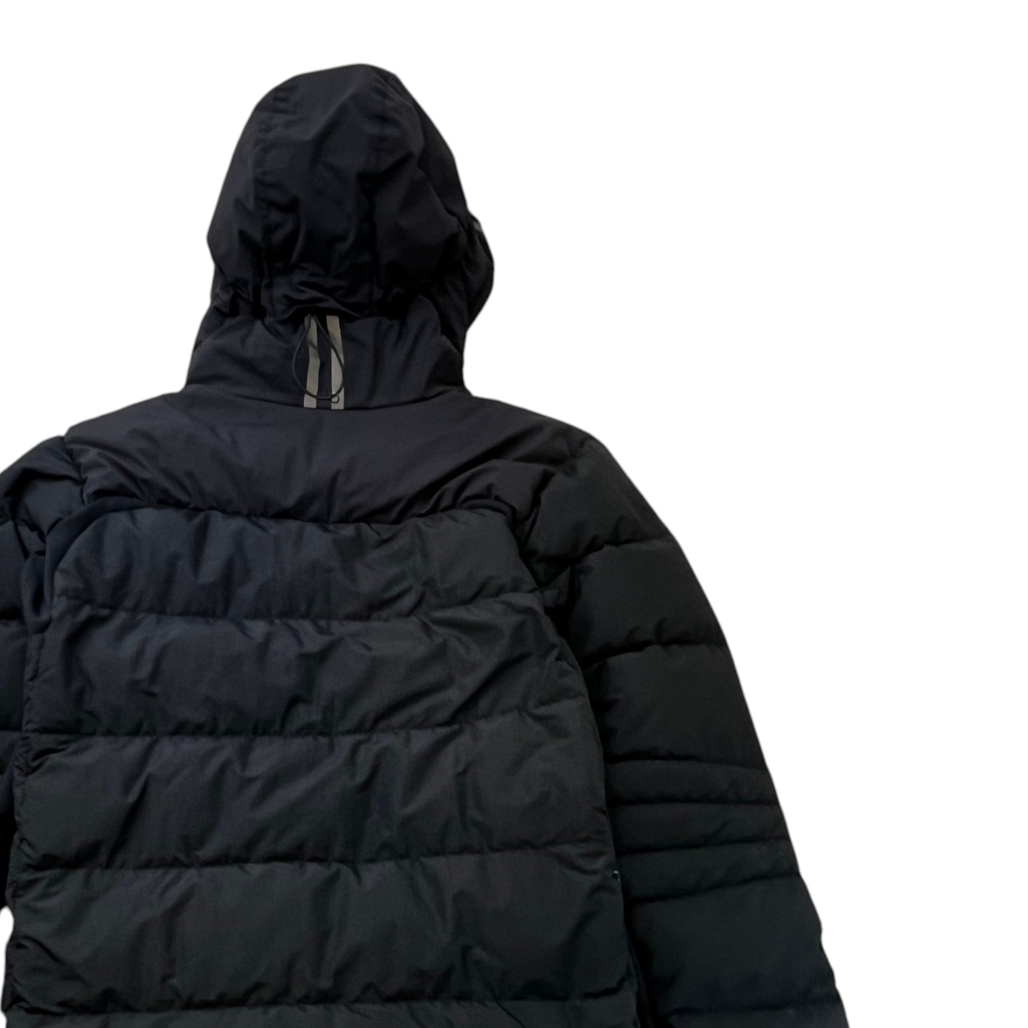 Men's Hybridge Puffer Down Jacket Black Size M