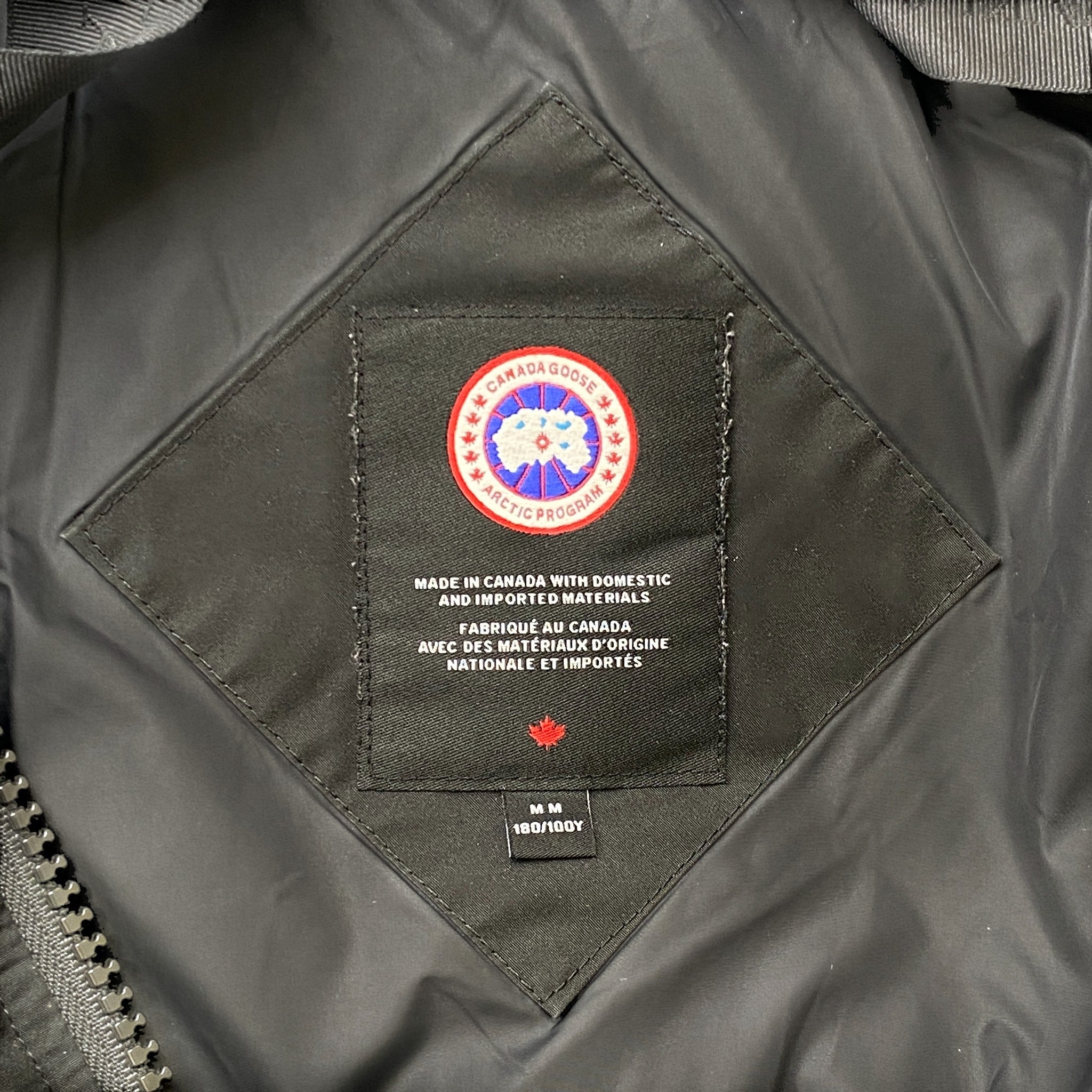 Men's Macmillan Parka Down Jacket Black Size M