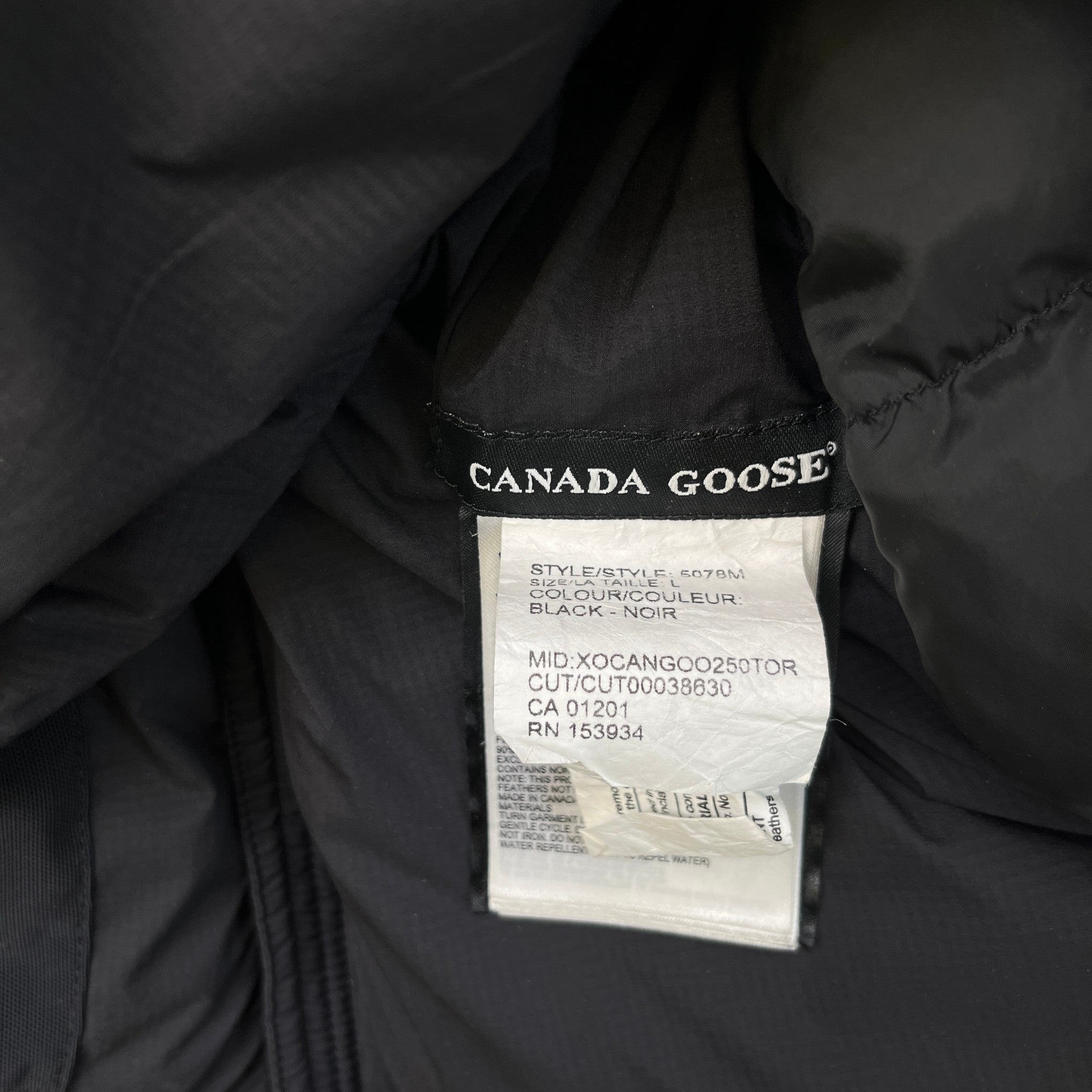 Men's Lodge Jacket Black Size L