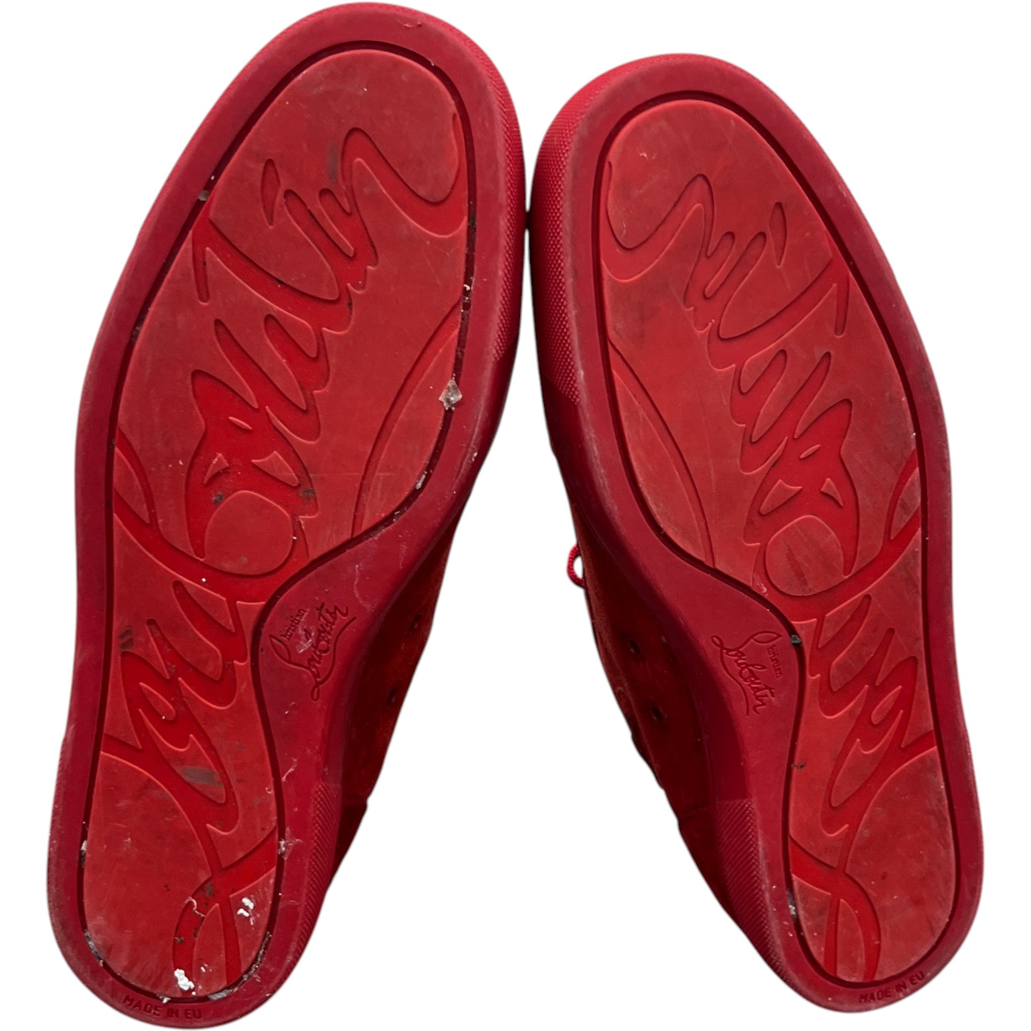 Men's New Degra High Trainers Red Size EU 42 / UK 8