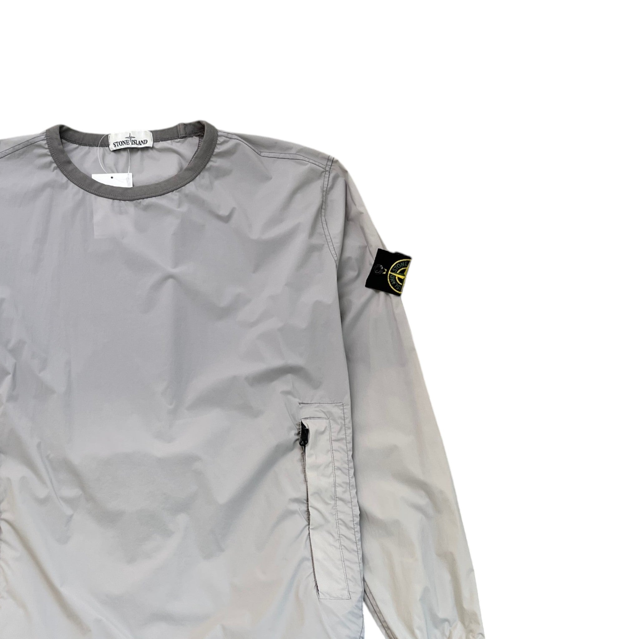 Men's Skin Touch Nylon-Tc Jumper Grey Size XL