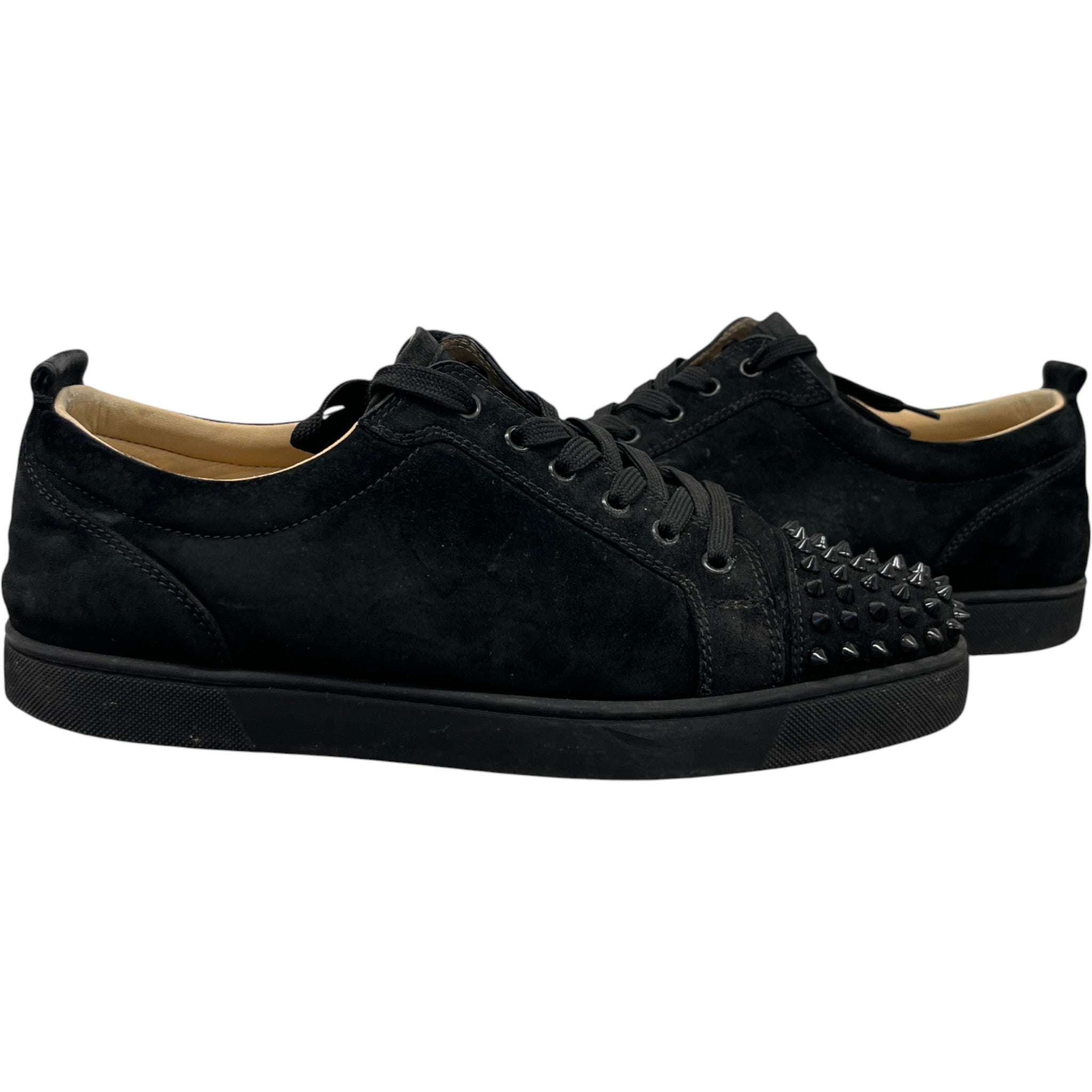 Men's Junior Spikes Low Trainers Black Size EU 45 / UK 11