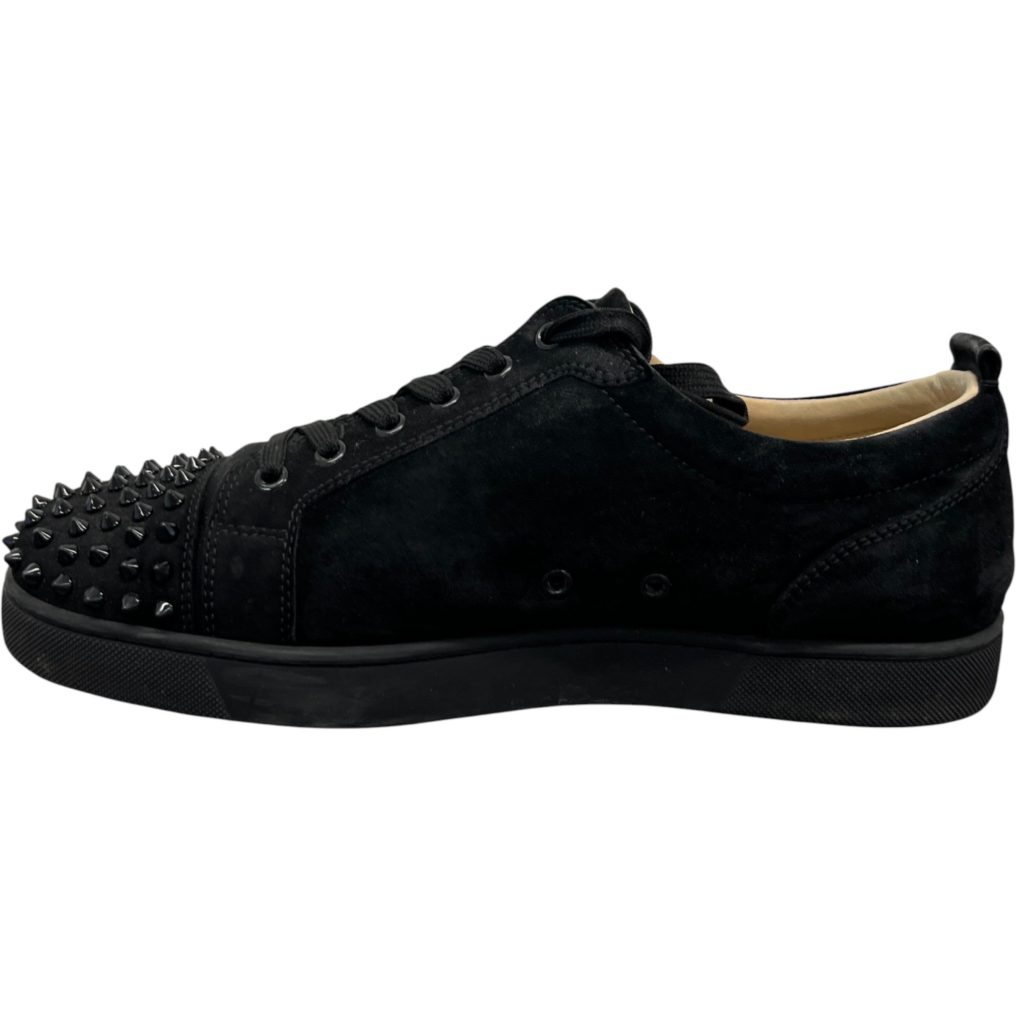 Men's Junior Spikes Low Trainers Black Size EU 45 / UK 11