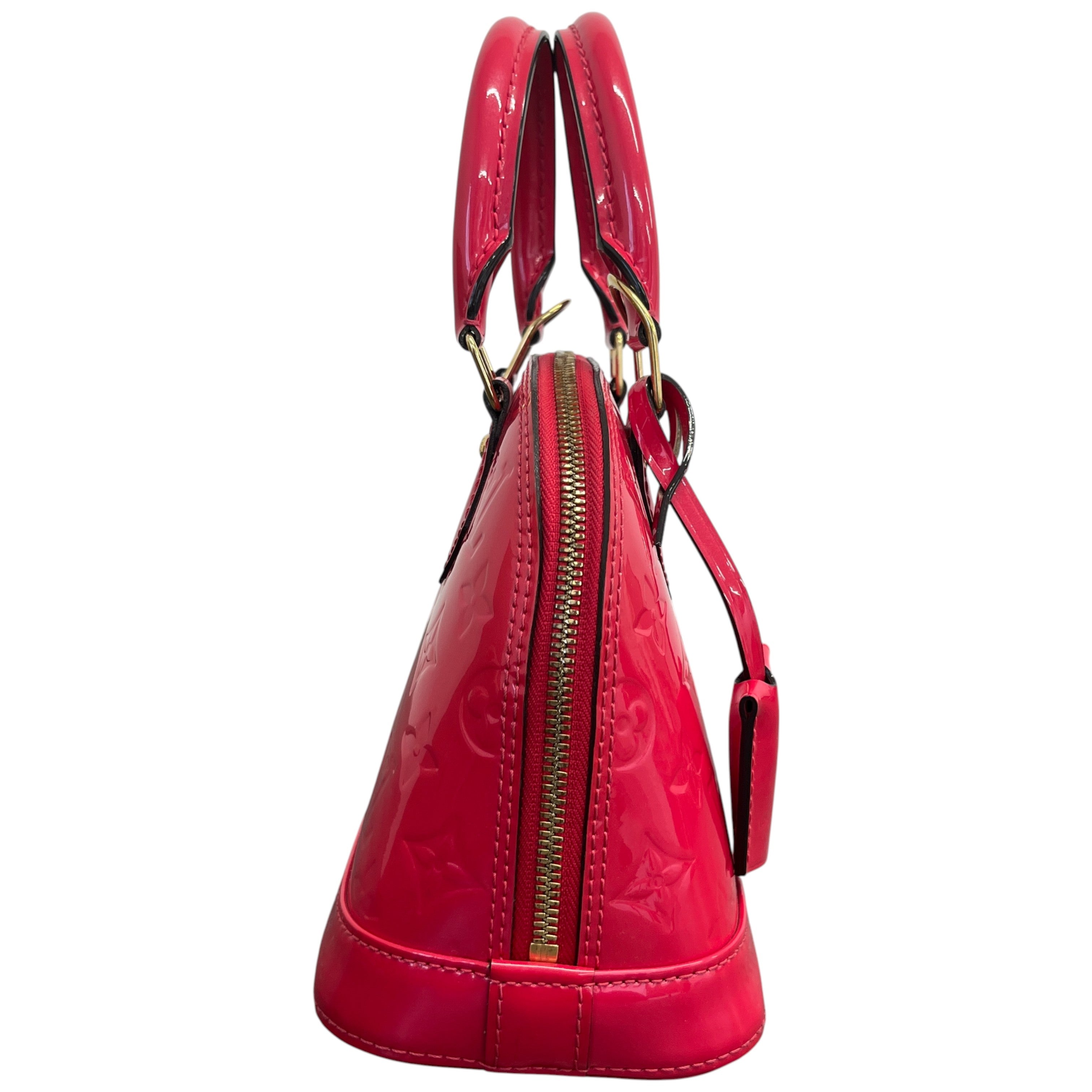 Women's Monogram Vernis Alma Bb Bag Pink