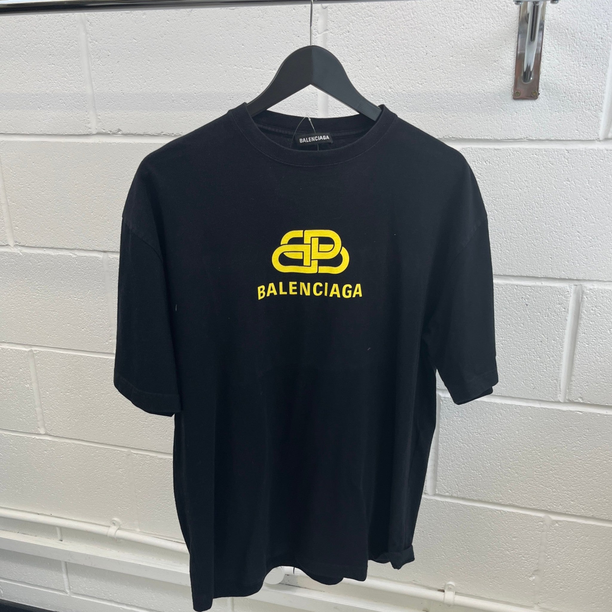 Men's Bb Logo T-Shirt Black Size XS